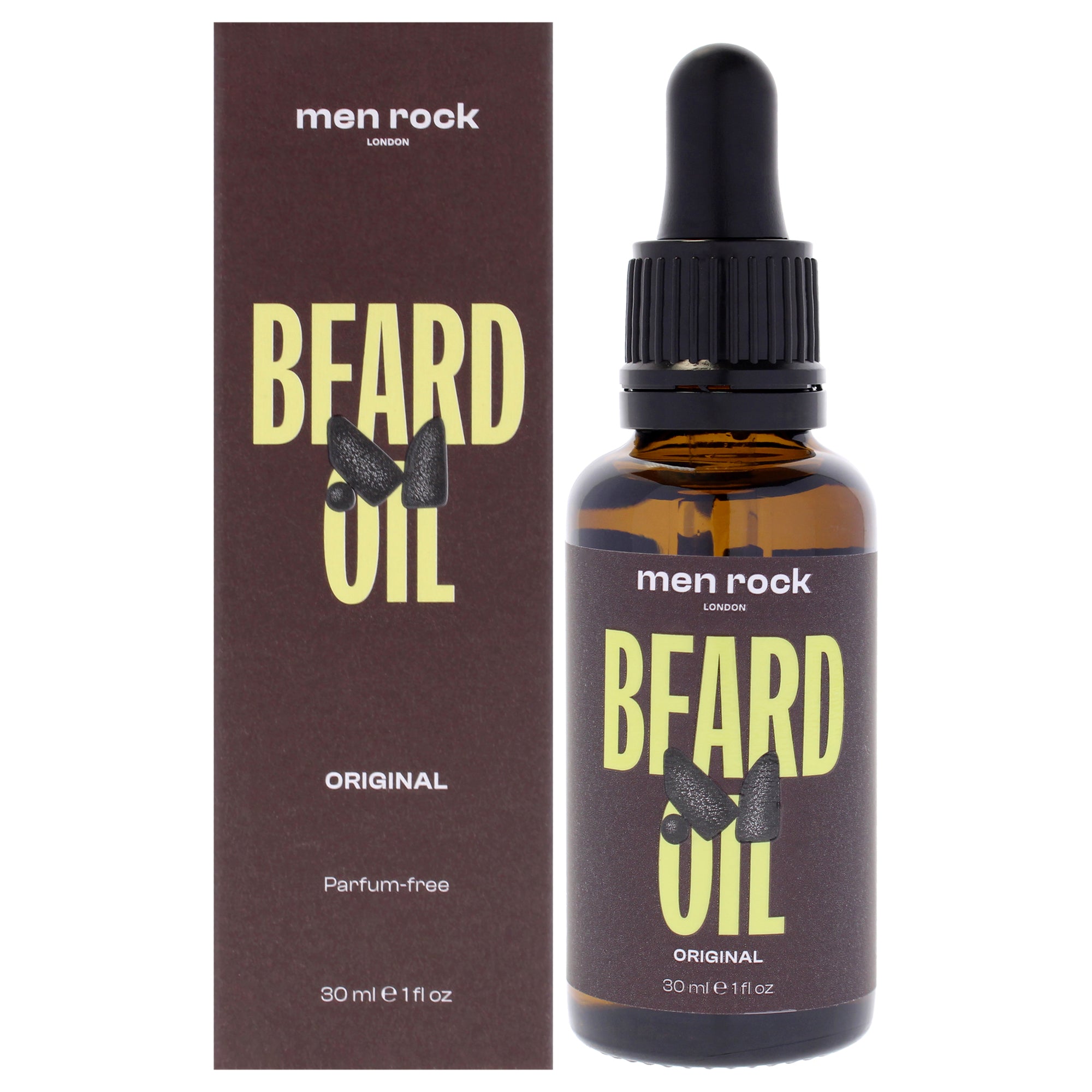 Men Rock Beard Oil - Original -Thefragrancemart.com