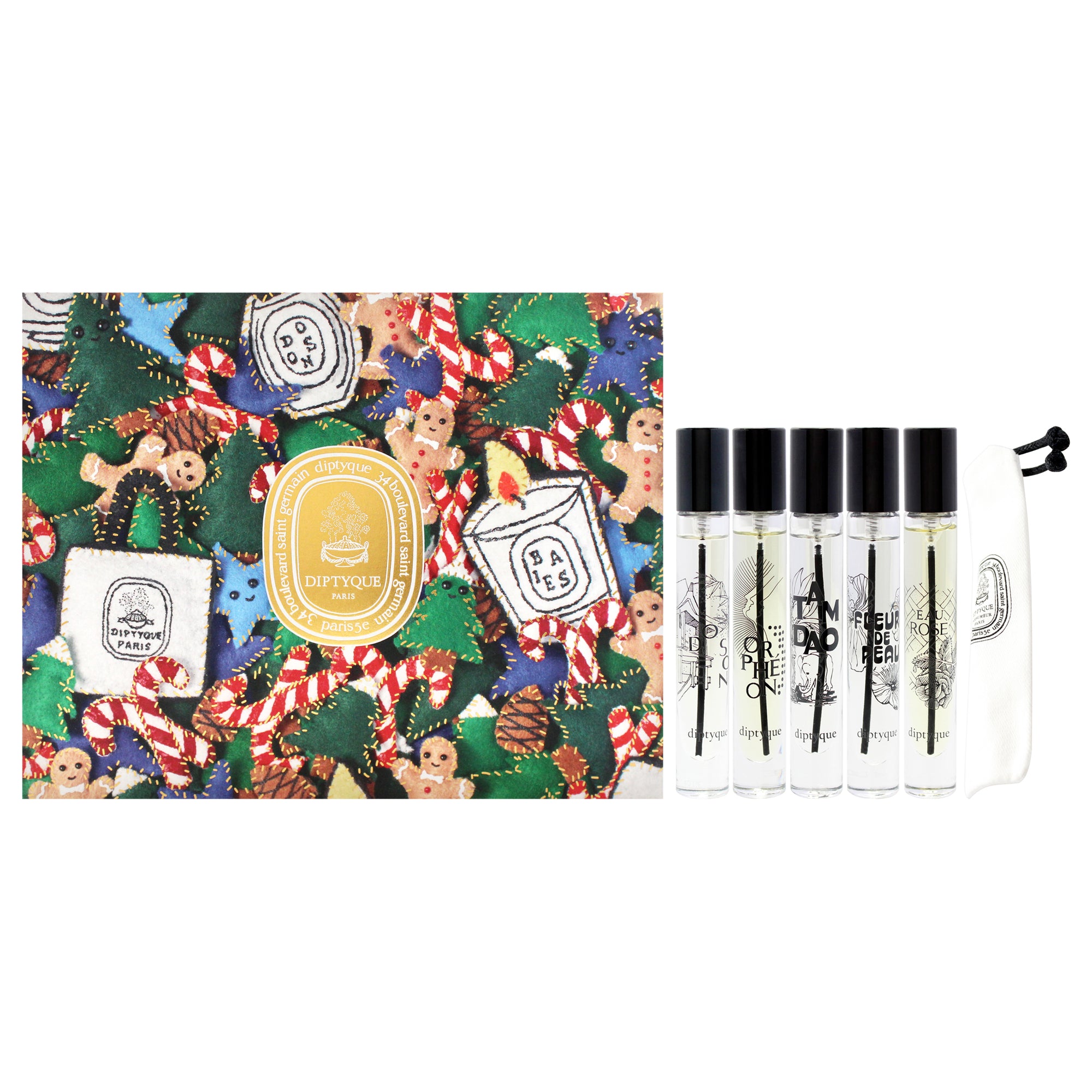 Diptyque Discovery Mini Set 5 Pc Mini Gift Set-Thefragrancemart.com