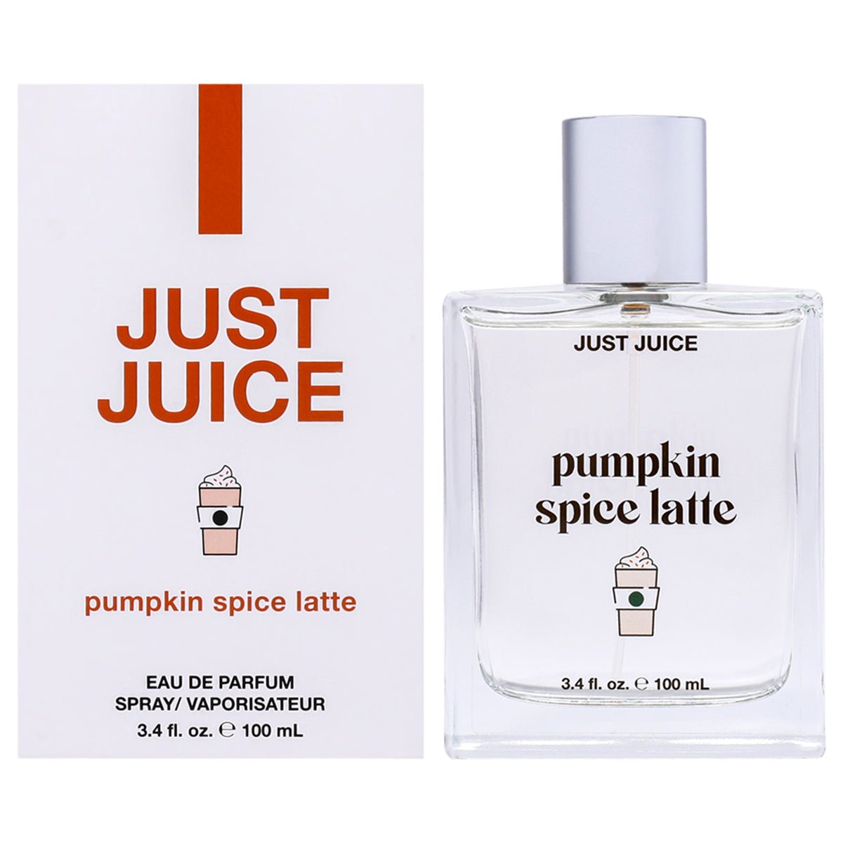 Just Juice Pumpkin Spice Latte Eau De Parfum-Thefragrancemart.com