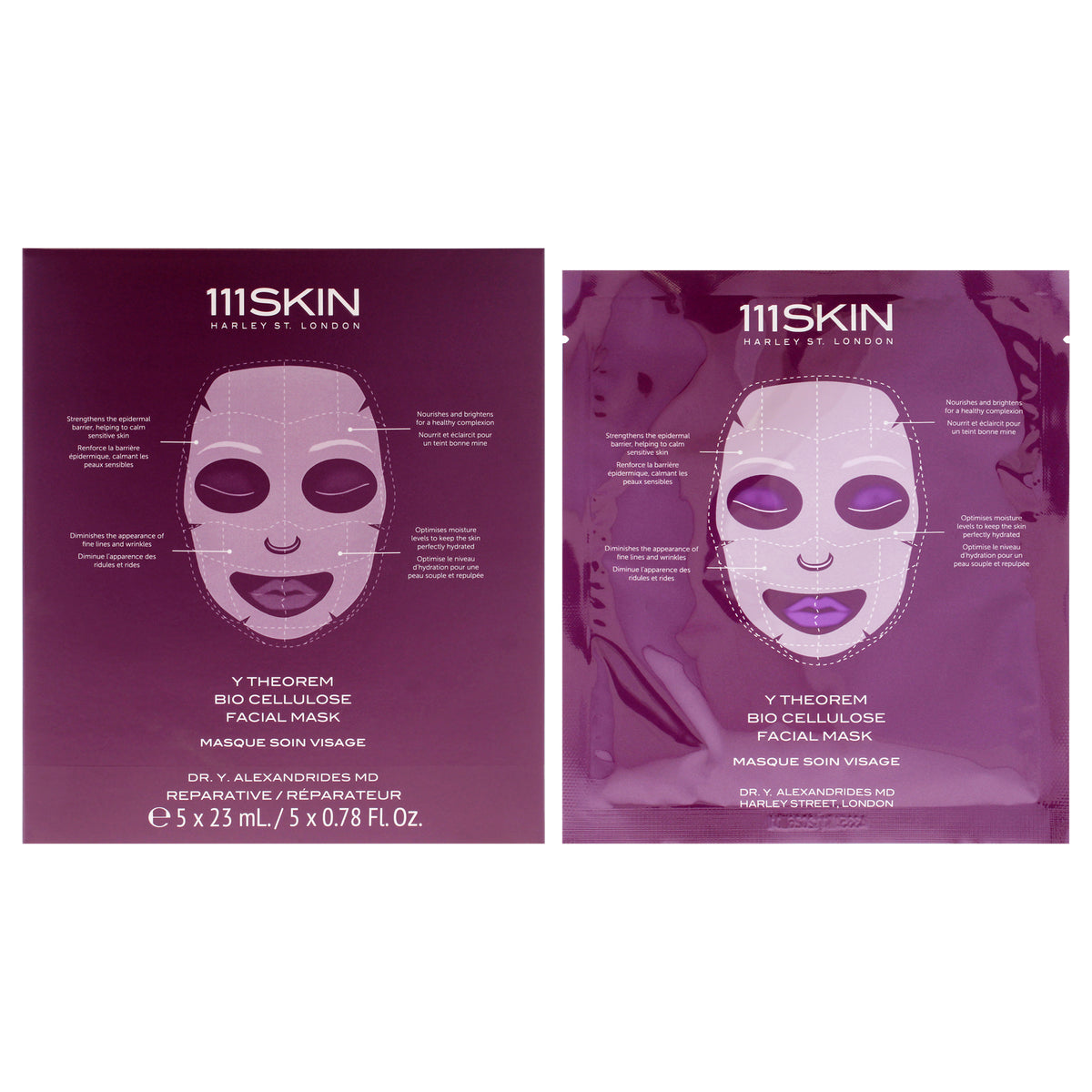 111Skin Y Theorem Bio Cellulose Facial Mask -Thefragrancemart.com