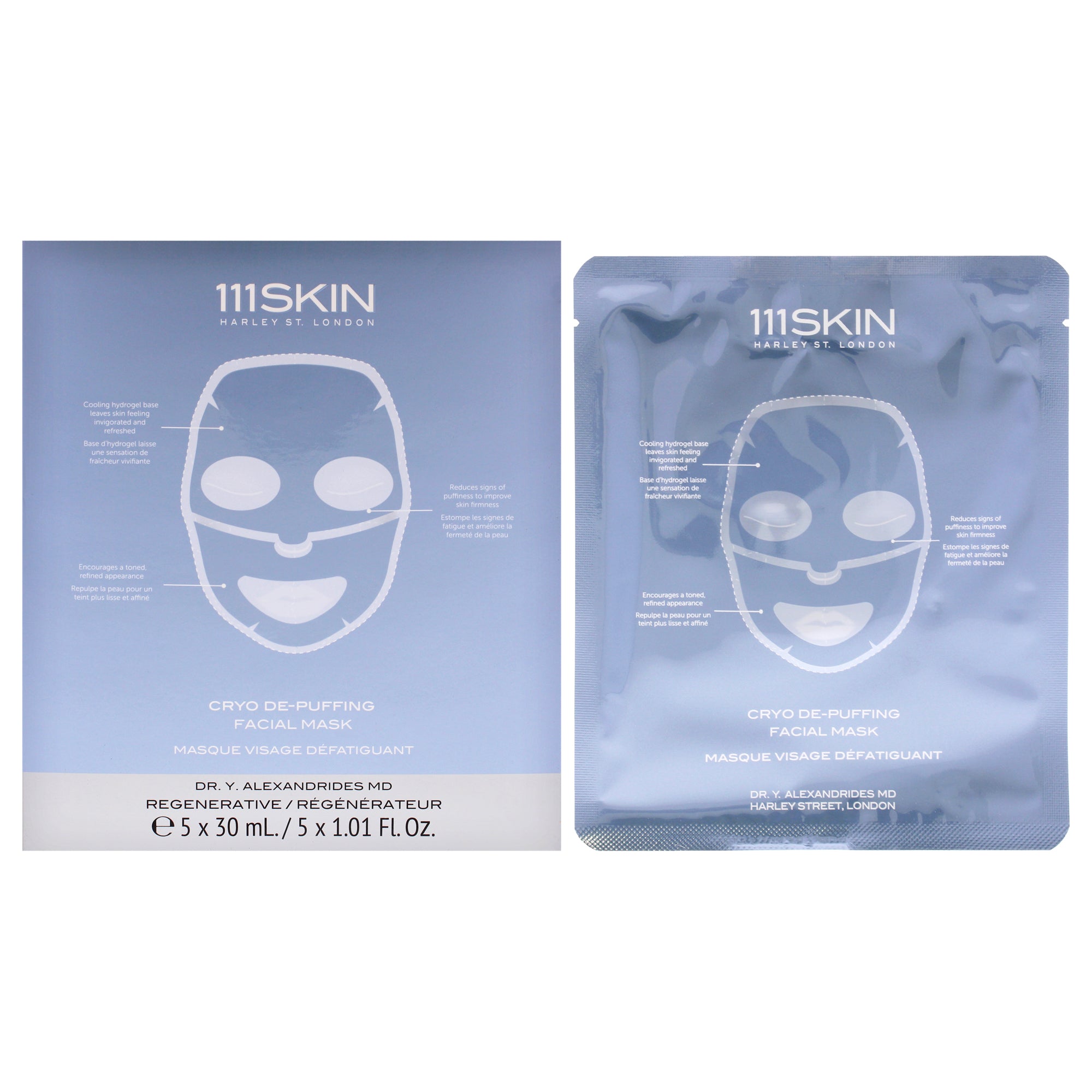 111Skin Cryo De-Puffing Facial Mask -Thefragrancemart.com