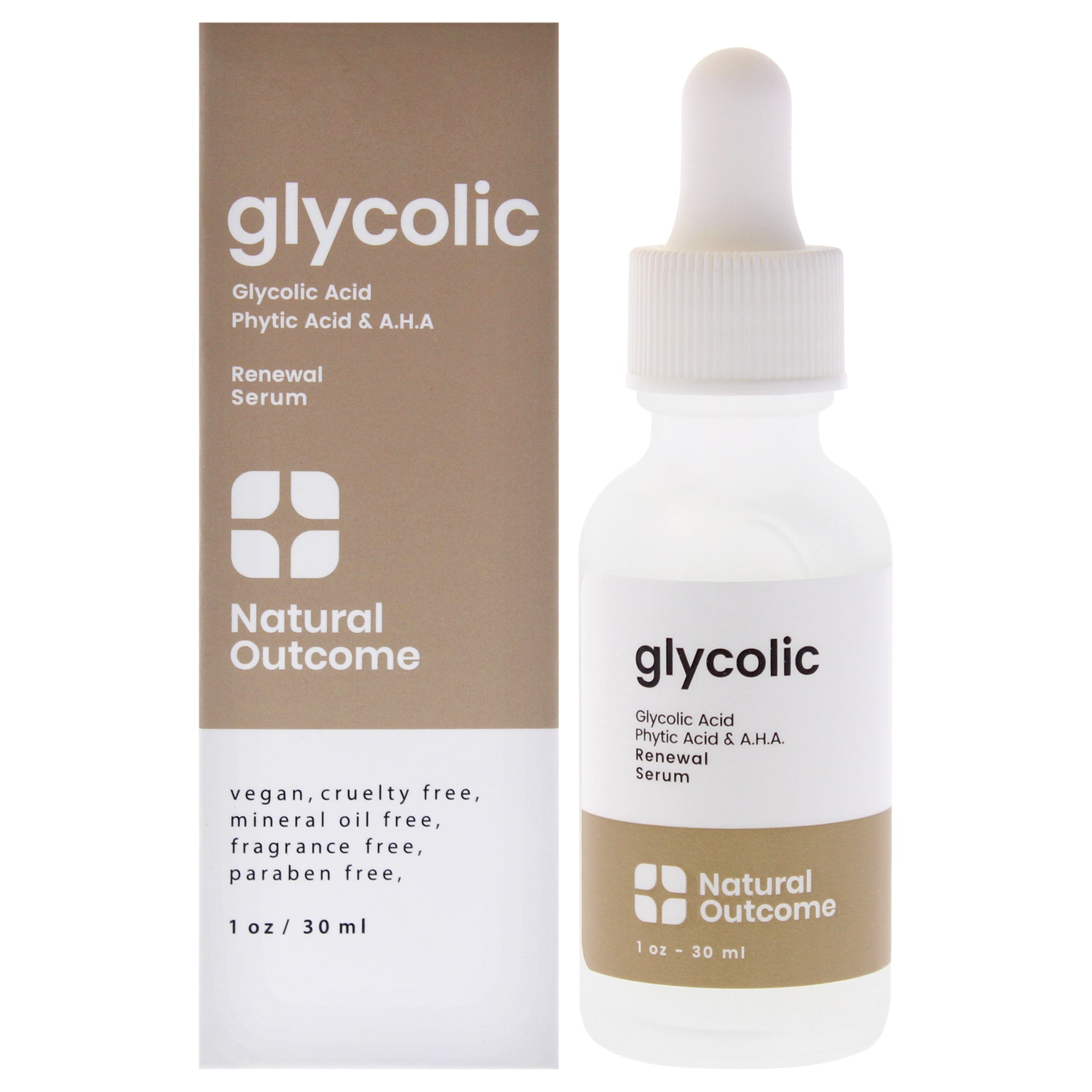 Natural Outcome Glycolic Renewal Serum -Thefragrancemart.com
