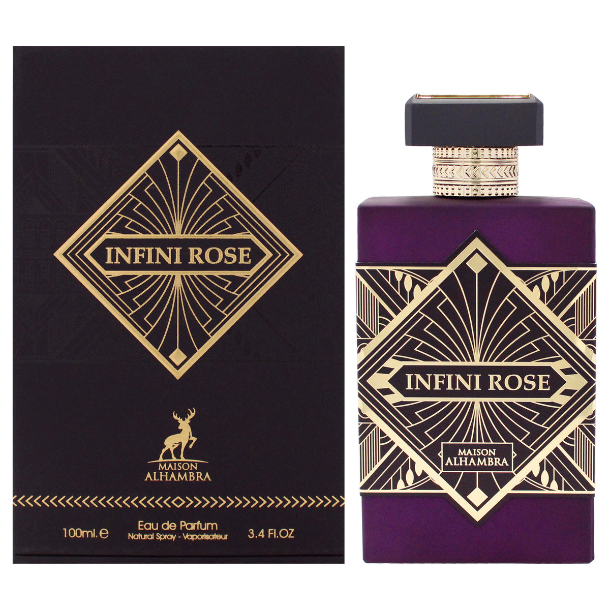 Maison Alhambra Infini Rose Eau De Parfum-Thefragrancemart.com