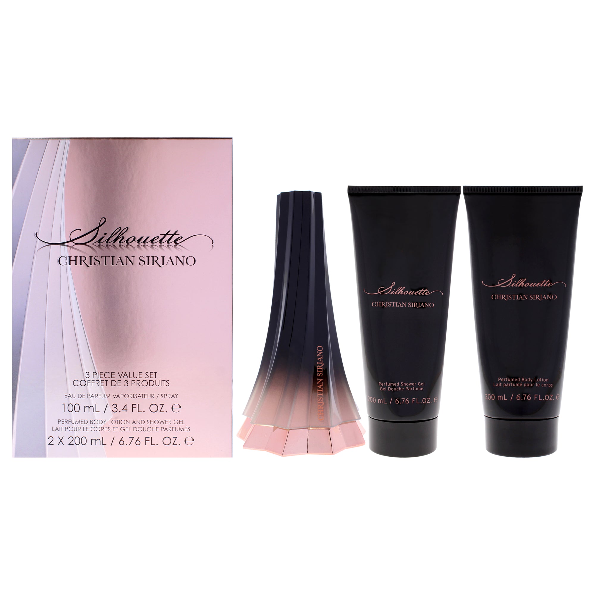 Christian Siriano Silhouette 3 Pc Gift Set-Thefragrancemart.com