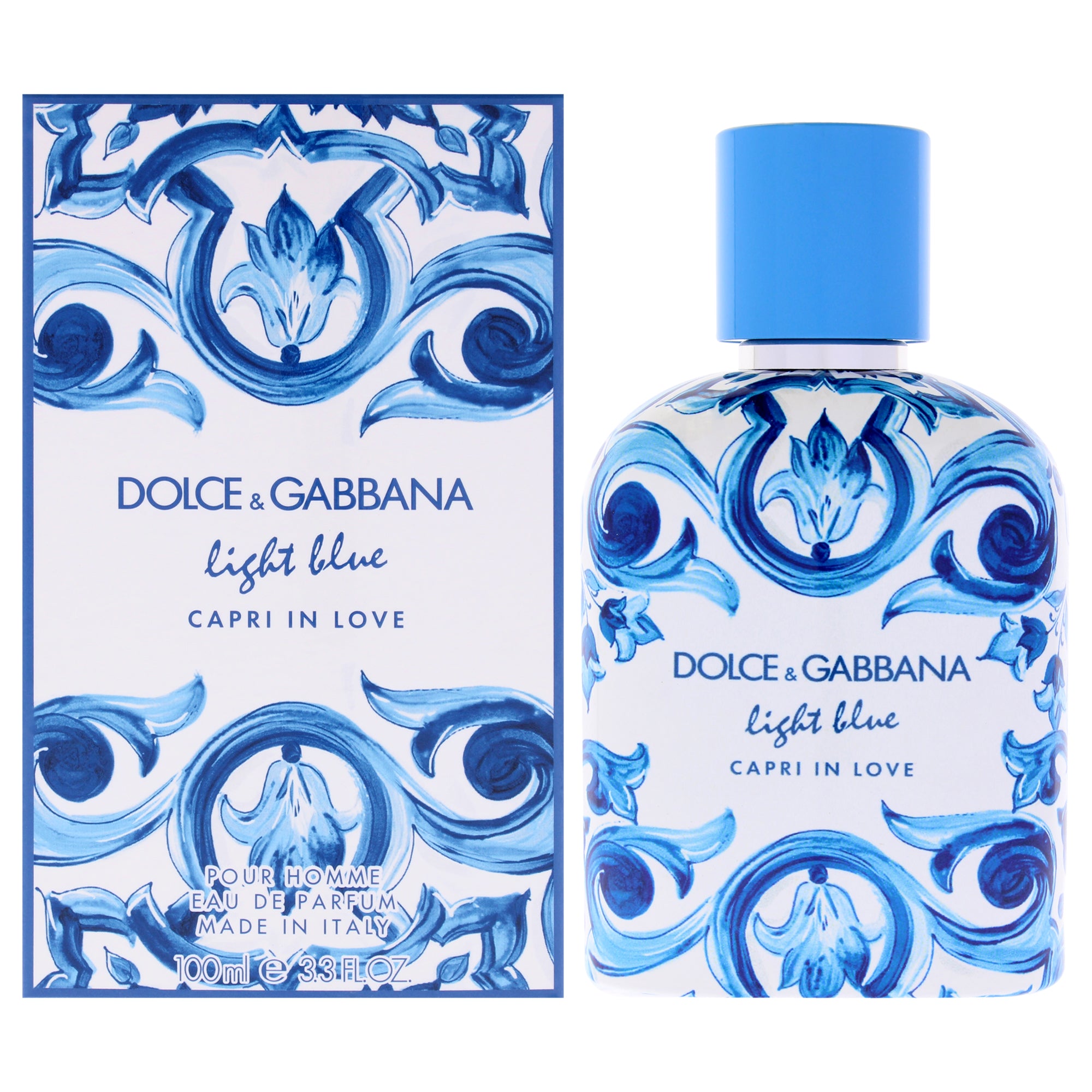 Dolce and Gabbana Light Blue Capri In Love Eau De Parfum-Thefragrancemart.com