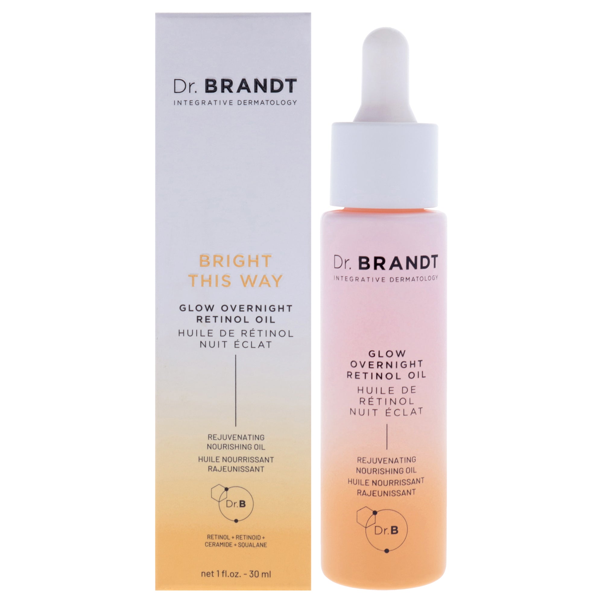 Dr. Brandt Glow Overnight Retinol Oil -Thefragrancemart.com