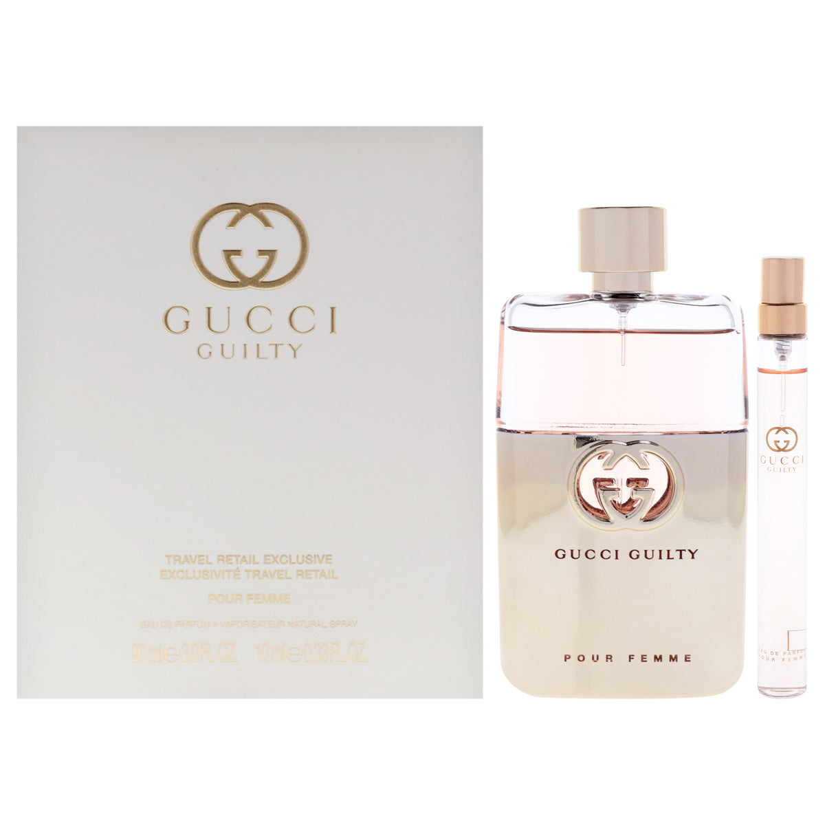 Gucci Guilty 2 Pc Gift Set-Thefragrancemart.com