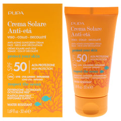 Pupa Milano Anti-Aging Sunscreen Cream SPF 50 -Thefragrancemart.com