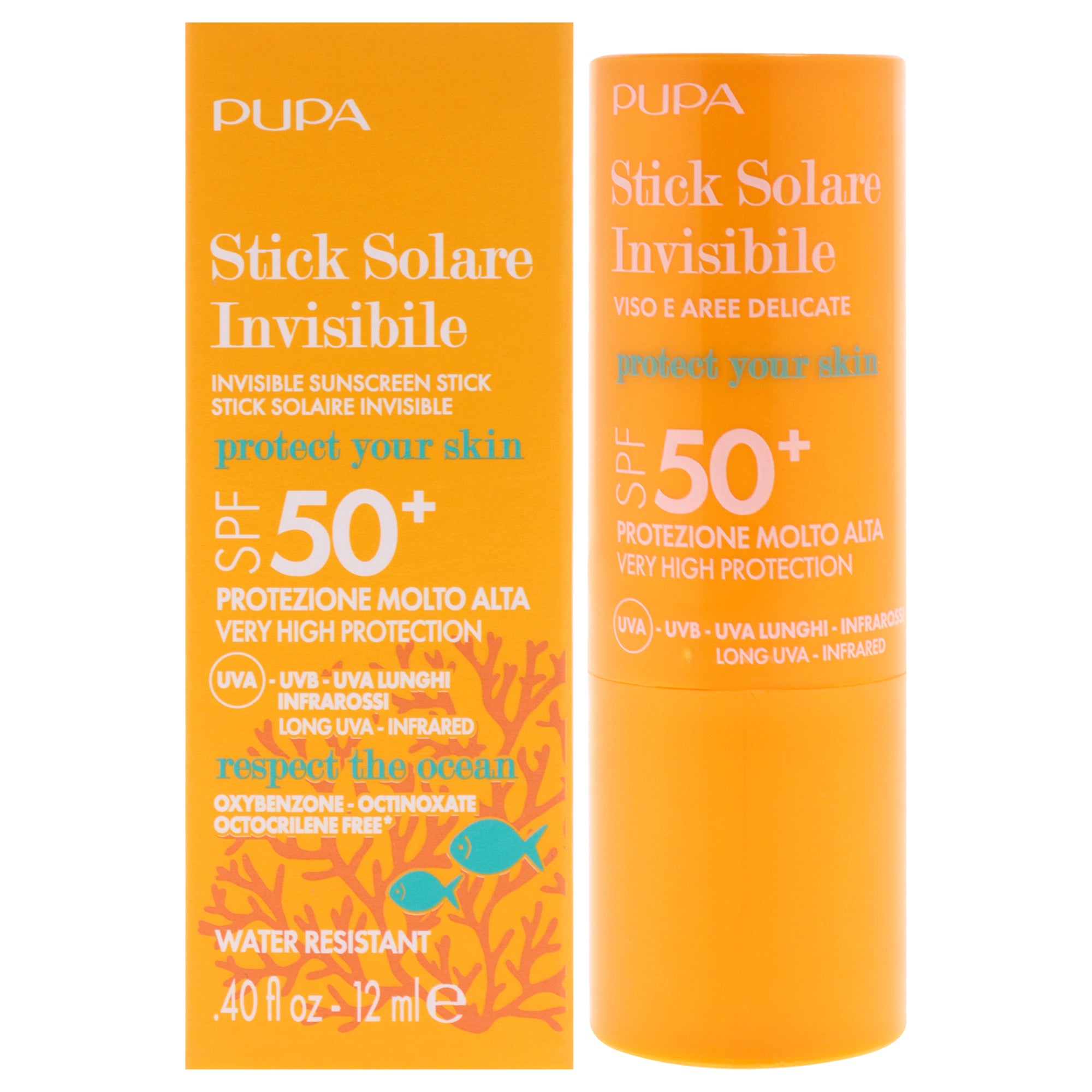 Pupa Milano Invisible Sunscreen Stick SPF 50 Plus -Thefragrancemart.com