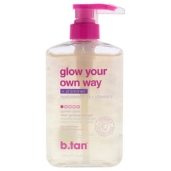 B.Tan Glow Your Own Way - Shimmer Gradual Self Tan Gel -Thefragrancemart.com