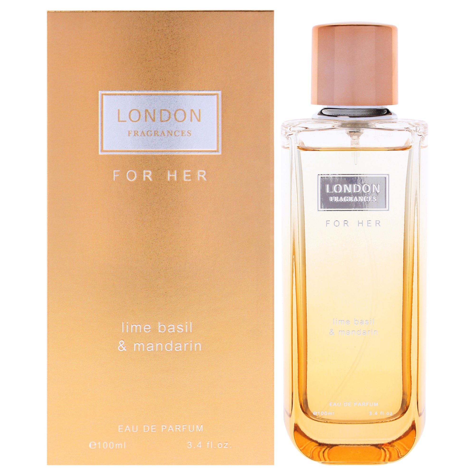 Fine Perfumery London Fragrances - Lime Basil and Mandarin Eau De Parfum-Thefragrancemart.com