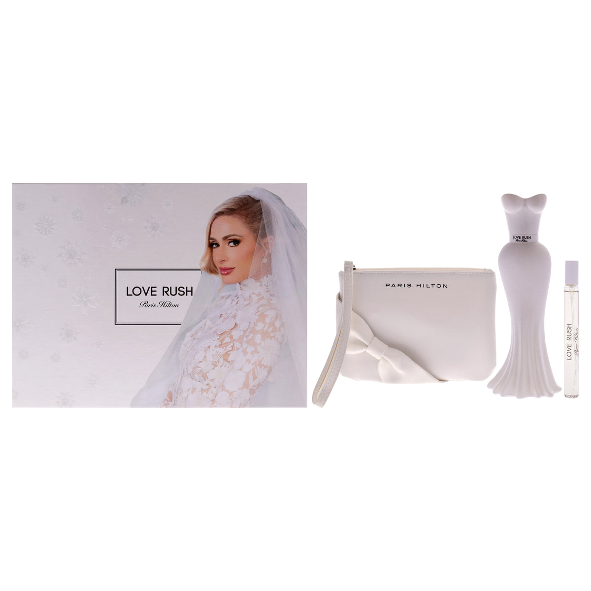 Paris Hilton Love Rush 3 Pc Gift Set-Thefragrancemart.com