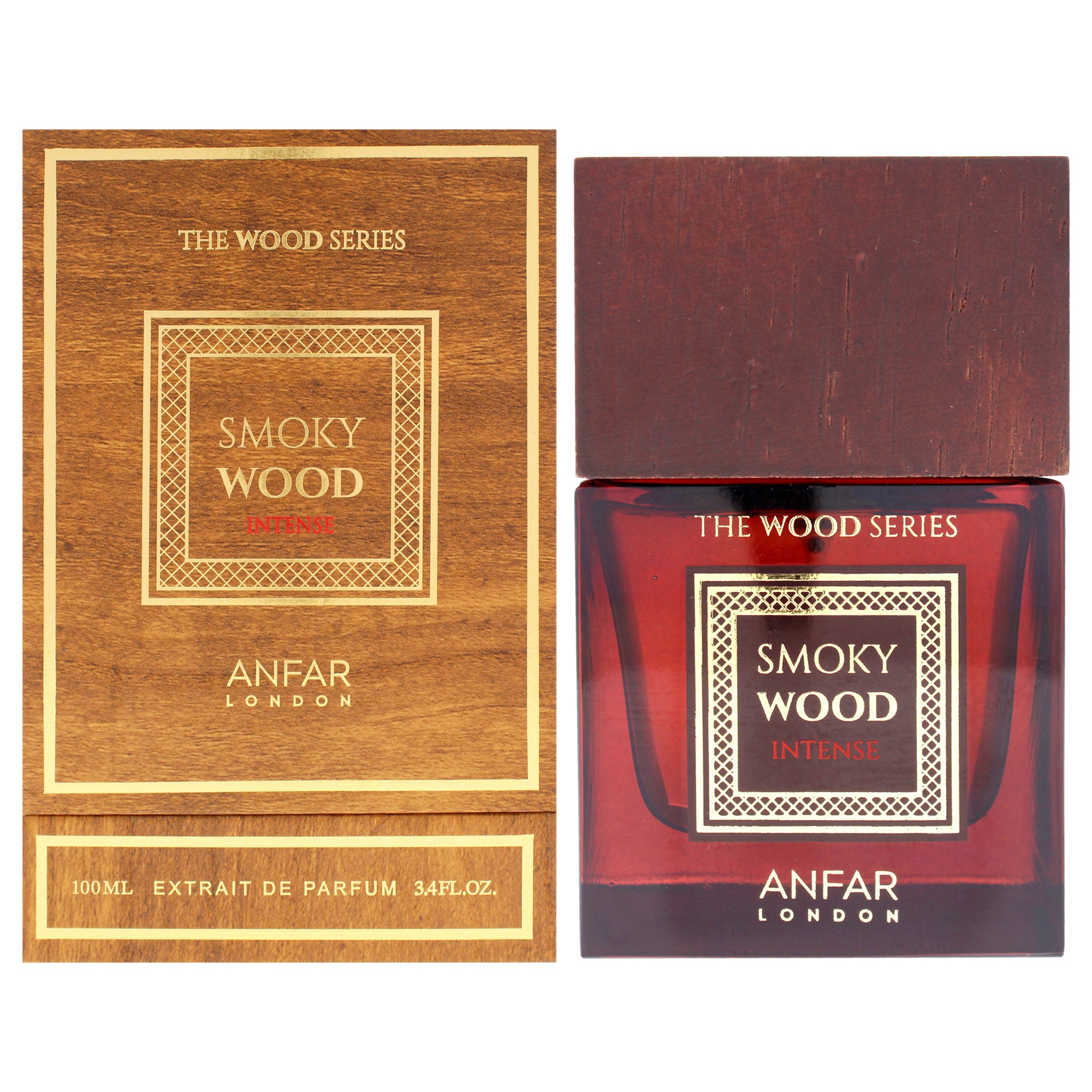 Anfar The Wood Series - Smoky Wood Intense Eau De Parfum-Thefragrancemart.com