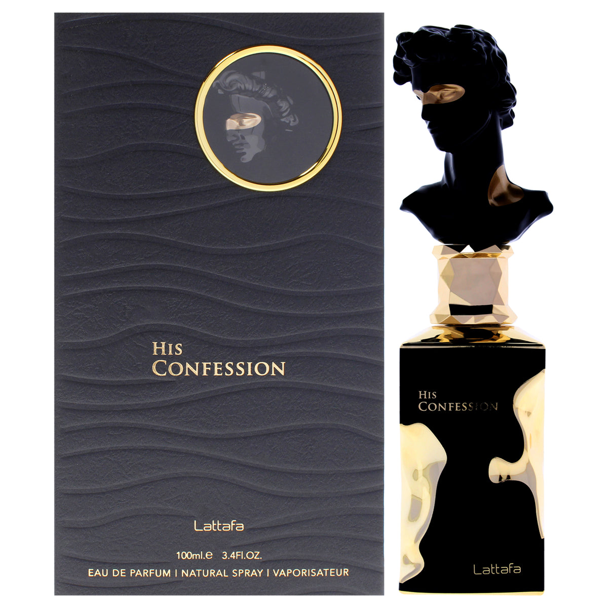 Lattafa His Confession Eau De Parfum-Thefragrancemart.com