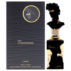 Lattafa His Confession Eau De Parfum-Thefragrancemart.com