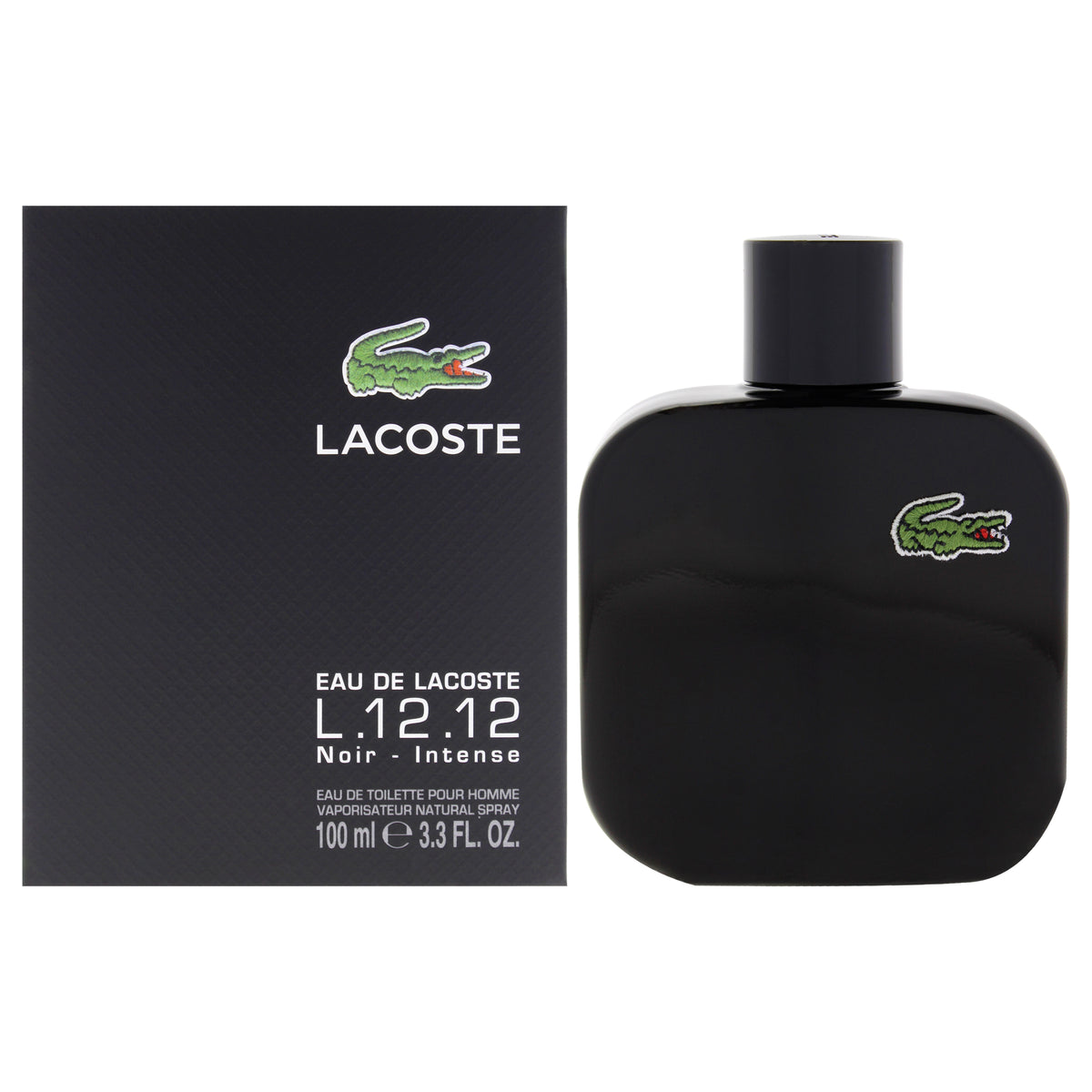 Lacoste Eau De Lacoste L.12.12 Noir Intense Eau De Toilette-Thefragrancemart.com