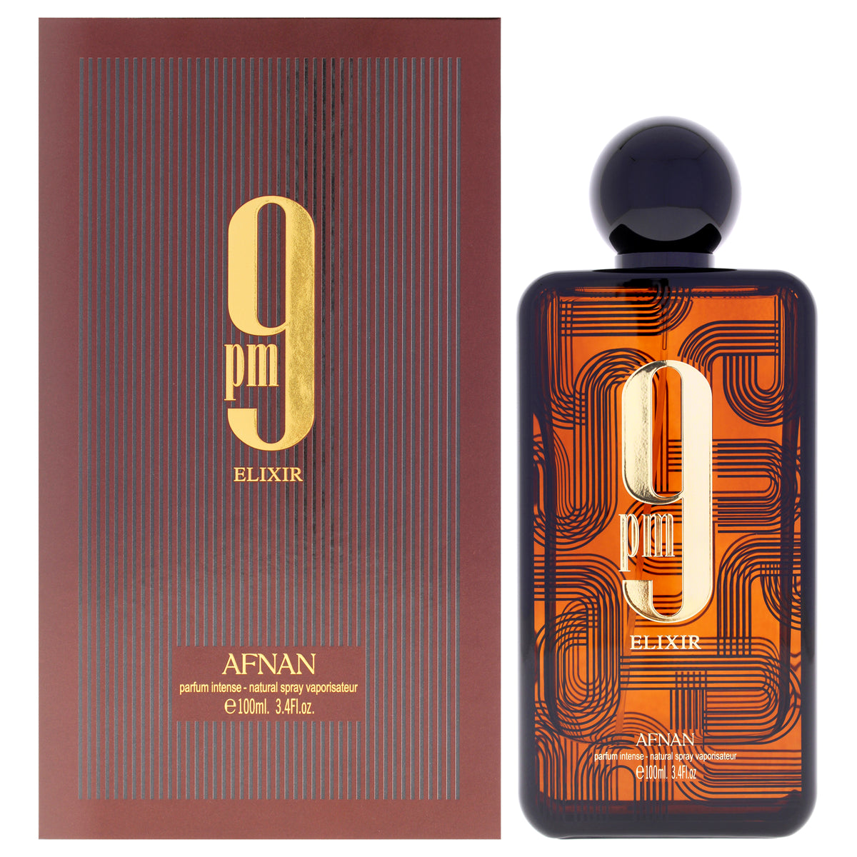 Afnan 9 Collection - 9 PM Elixir Intense Eau De Parfum-Thefragrancemart.com