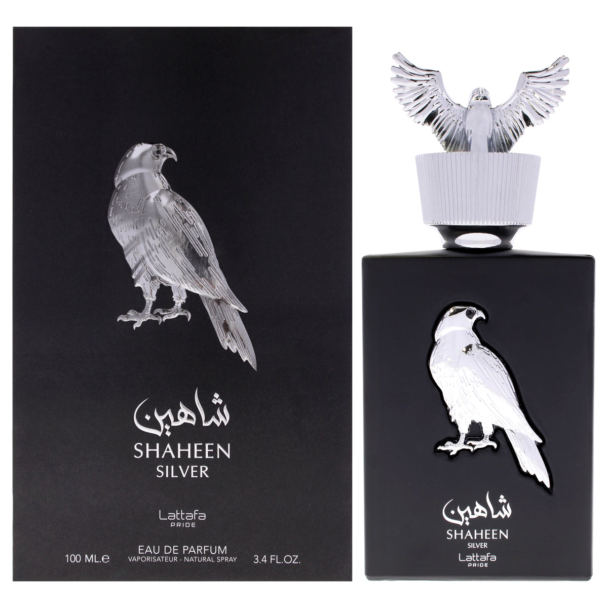 Lattafa Pride - Shaheen Silver Eau De Parfum-Thefragrancemart.com