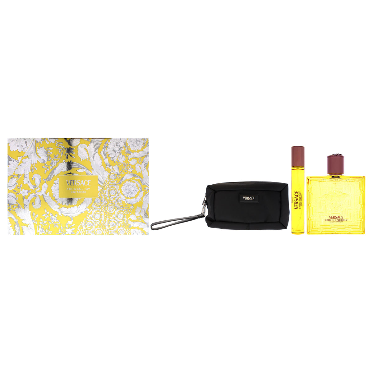 Versace Eros Energy 3 Pc Gift Set-Thefragrancemart.com