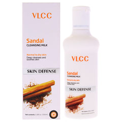 VLCC Skin Defense Cleansing Milk - Sandal -Thefragrancemart.com