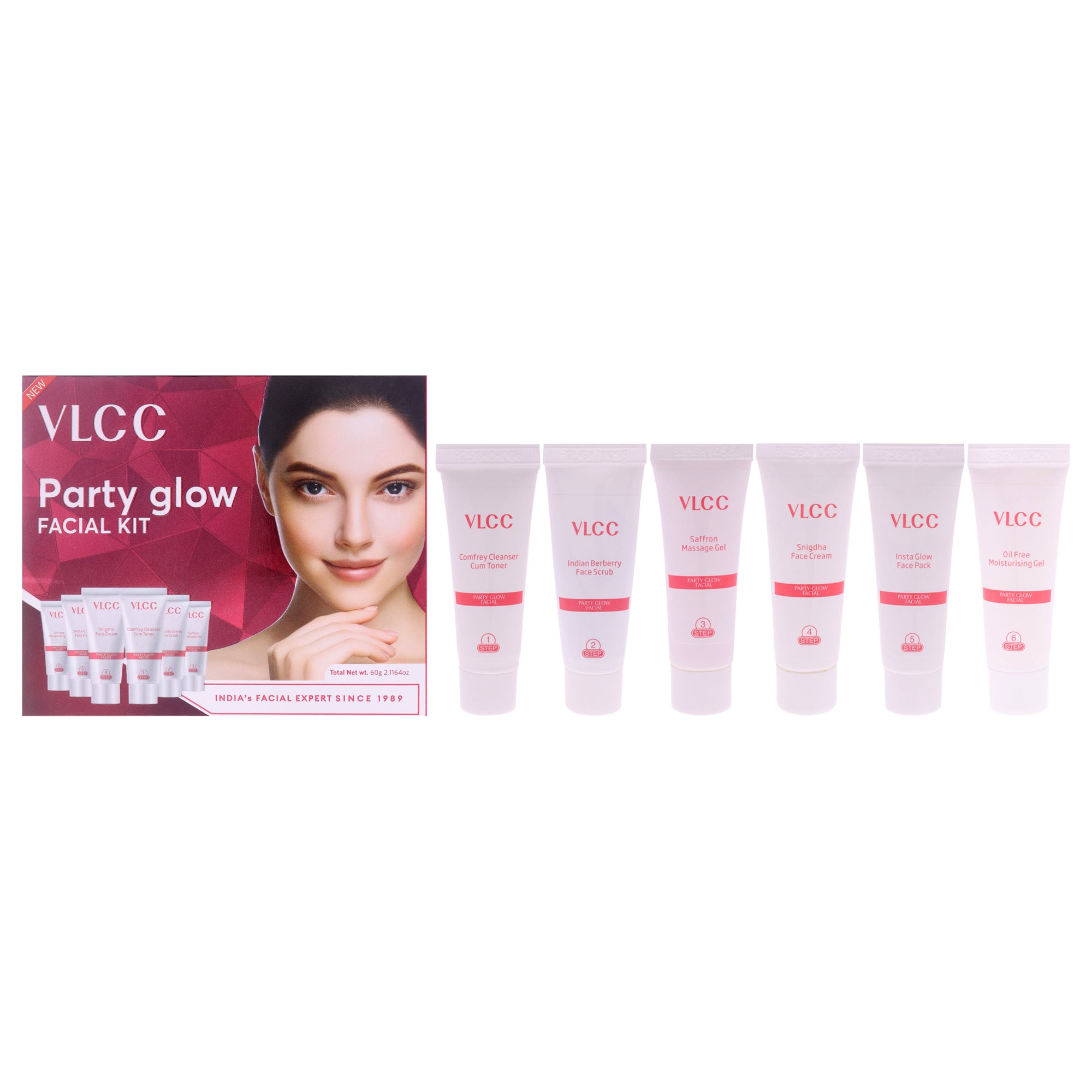 VLCC Party Glow Facial Kit -Thefragrancemart.com