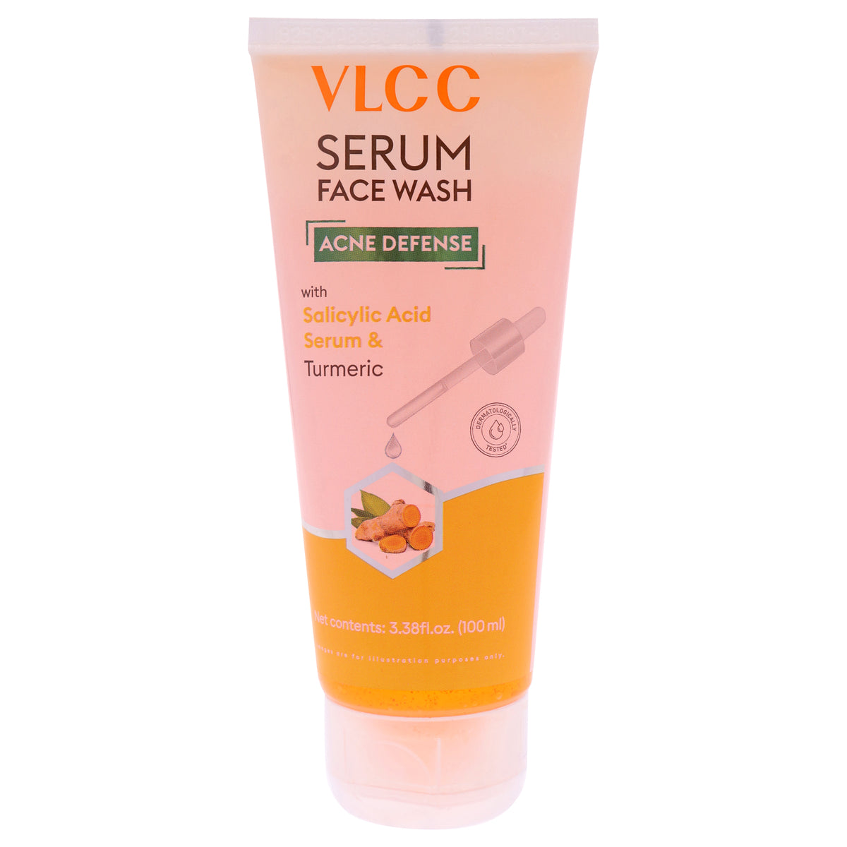 VLCC Acne Defense Serum Face Wash - Turmeric -Thefragrancemart.com