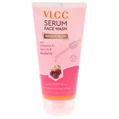 VLCC Bright Glow Serum Face Wash - Mulberry -Thefragrancemart.com