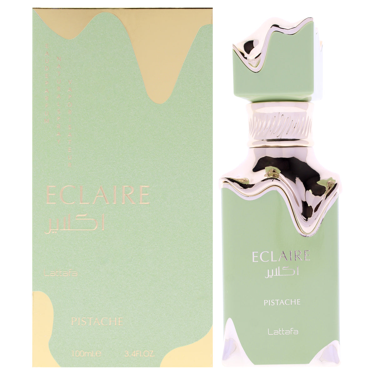 Lattafa Eclaire Pistache Eau De Parfum-Thefragrancemart.com