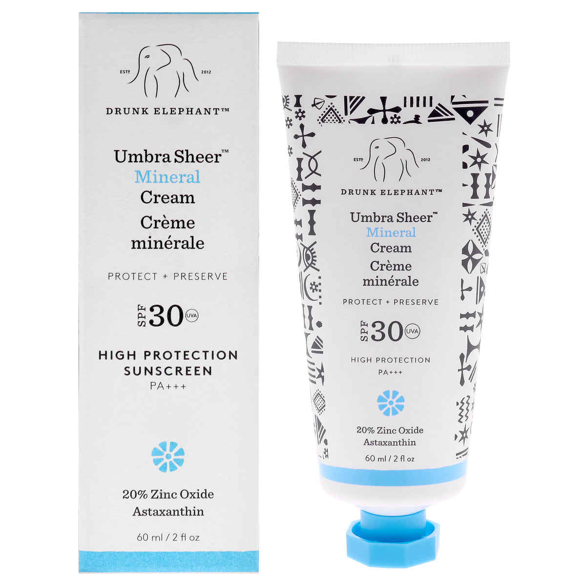 Drunk Elephant Umbra Sheer Mineral Cream SPF 30 -Thefragrancemart.com