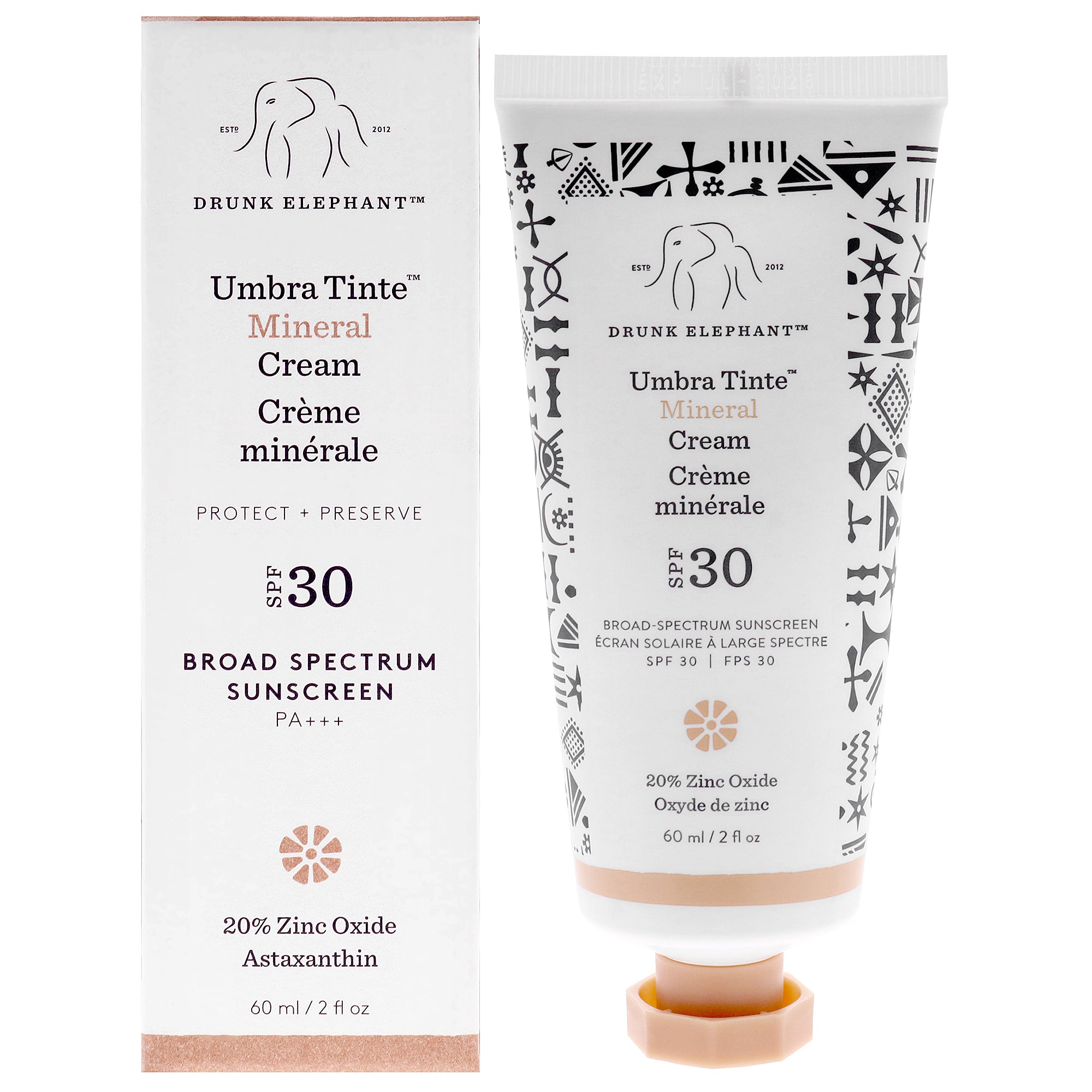 Drunk Elephant Umbra Tinte Mineral Cream SPF 30 -Thefragrancemart.com
