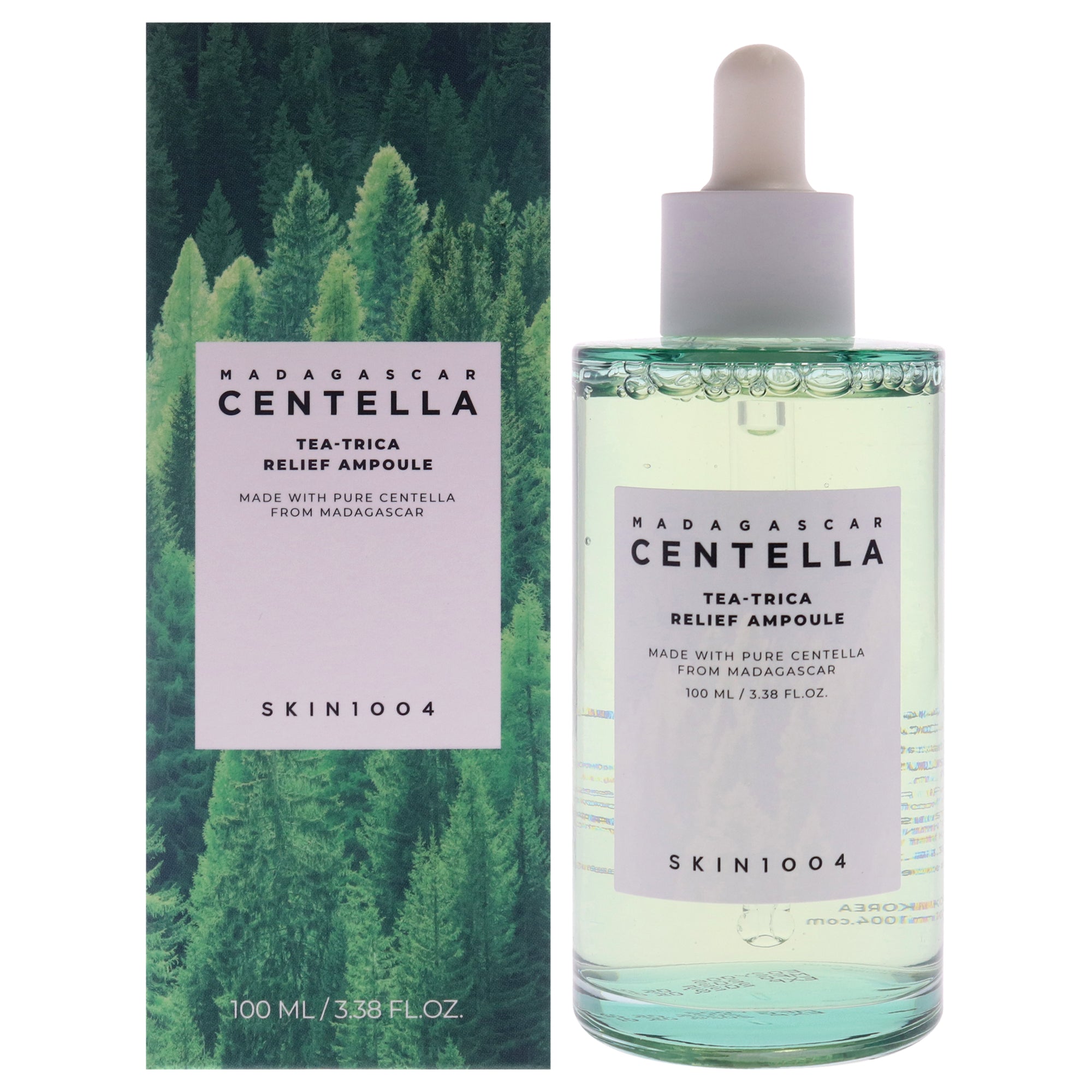 Skin1004 Madagascar Centella Tea Trica Relief Ampoule -Thefragrancemart.com