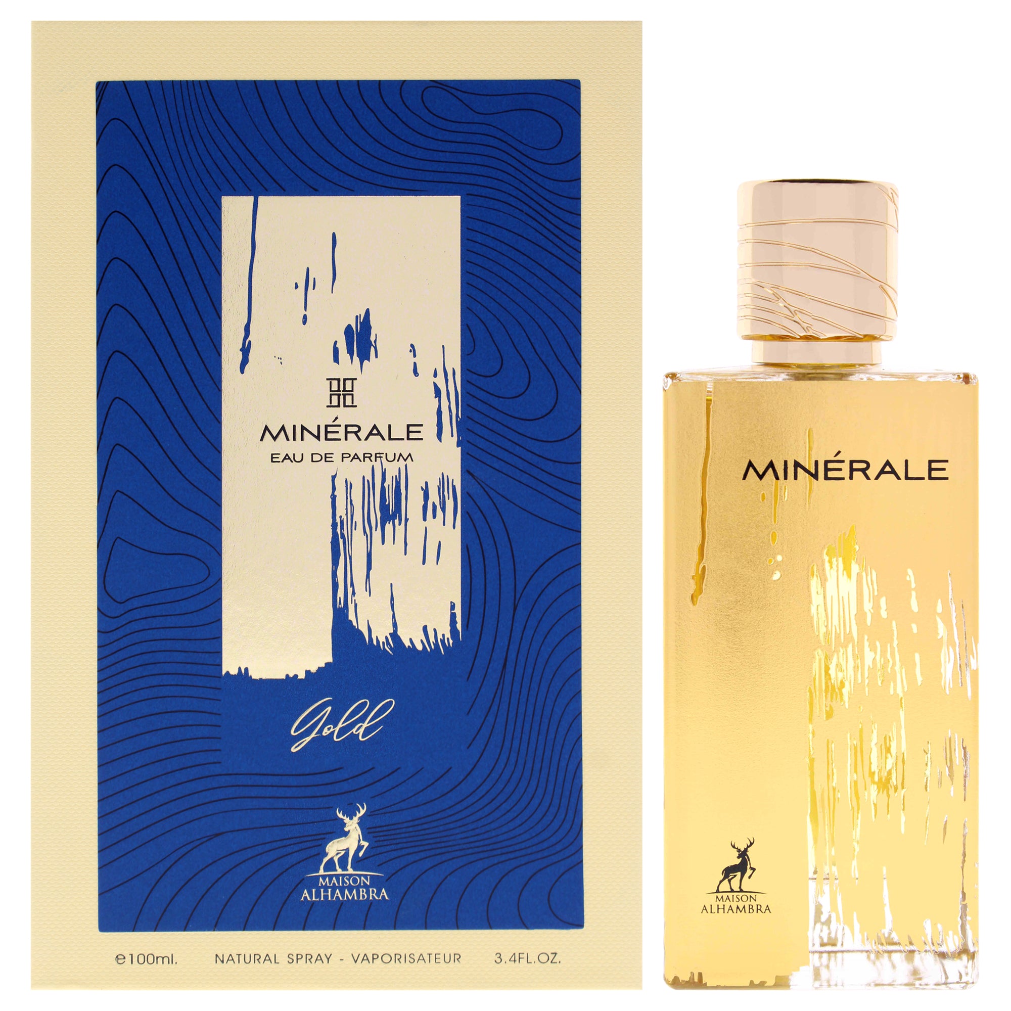 Maison Alhambra Minerale Gold Eau De Parfum-Thefragrancemart.com