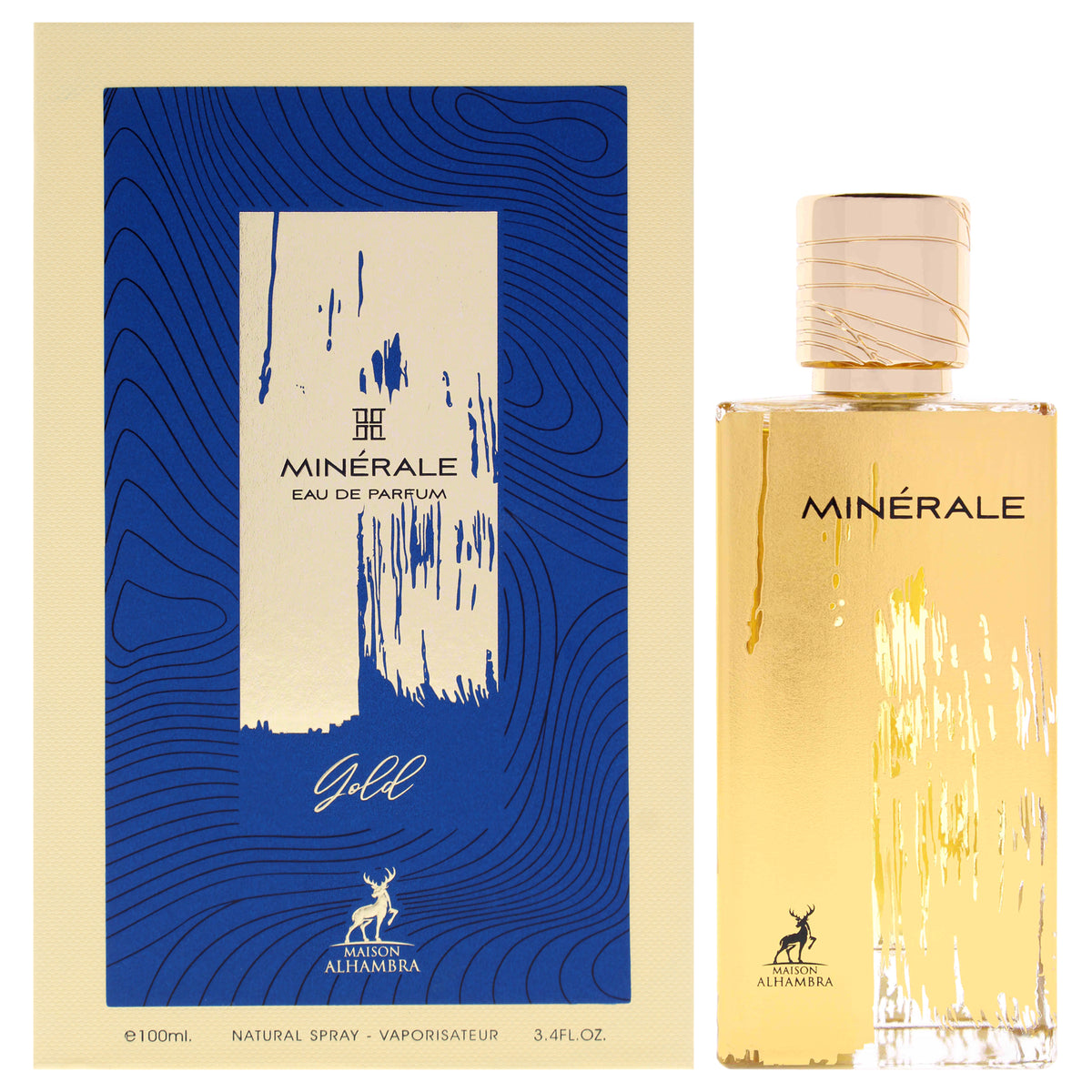 Maison Alhambra Minerale Gold Eau De Parfum-Thefragrancemart.com