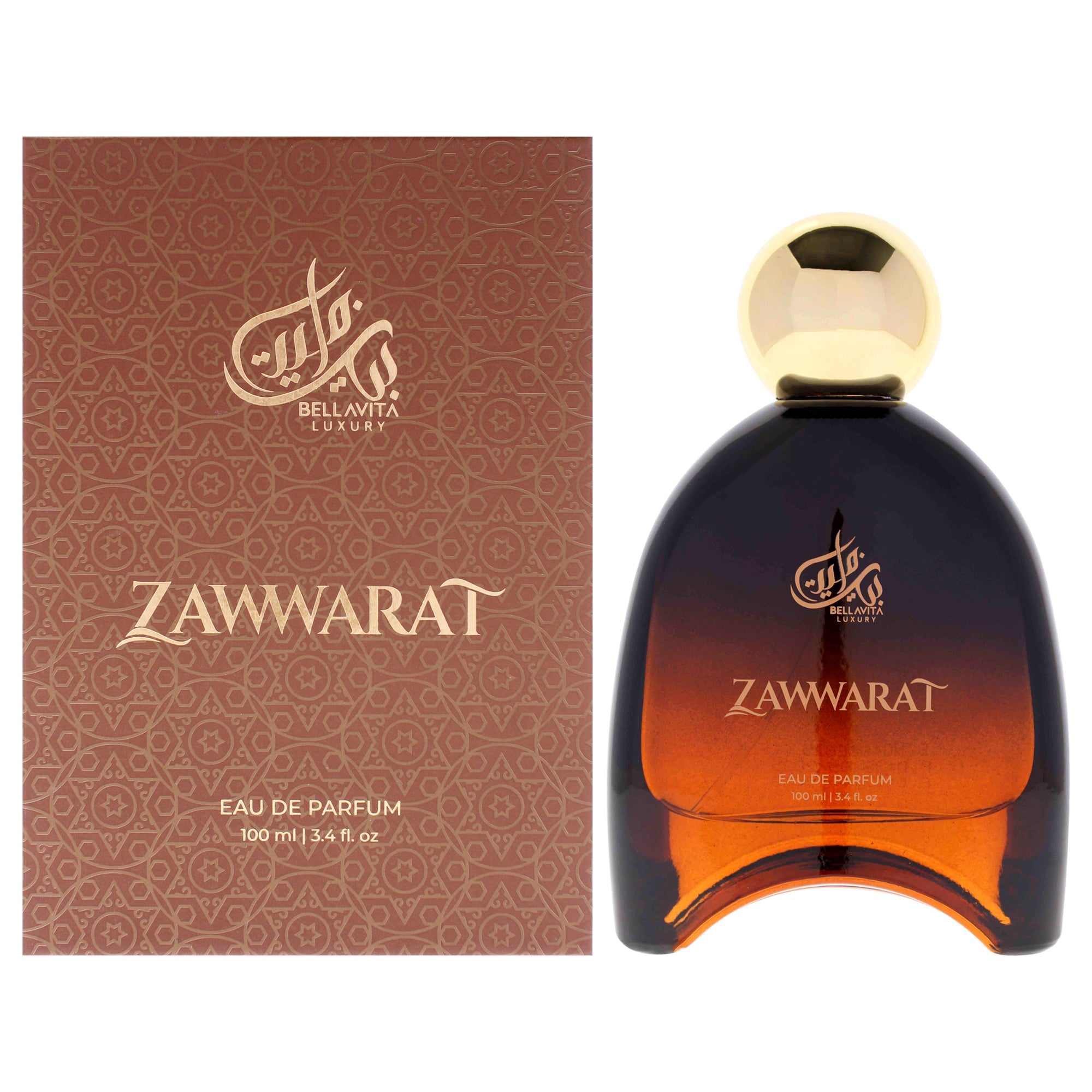 Bellavita Luxury Collection - Zawwarat Eau De Parfum-Thefragrancemart.com