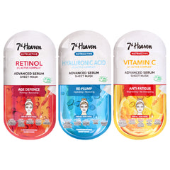 7th Heaven Nutriactive Face Mask Bundle -Thefragrancemart.com