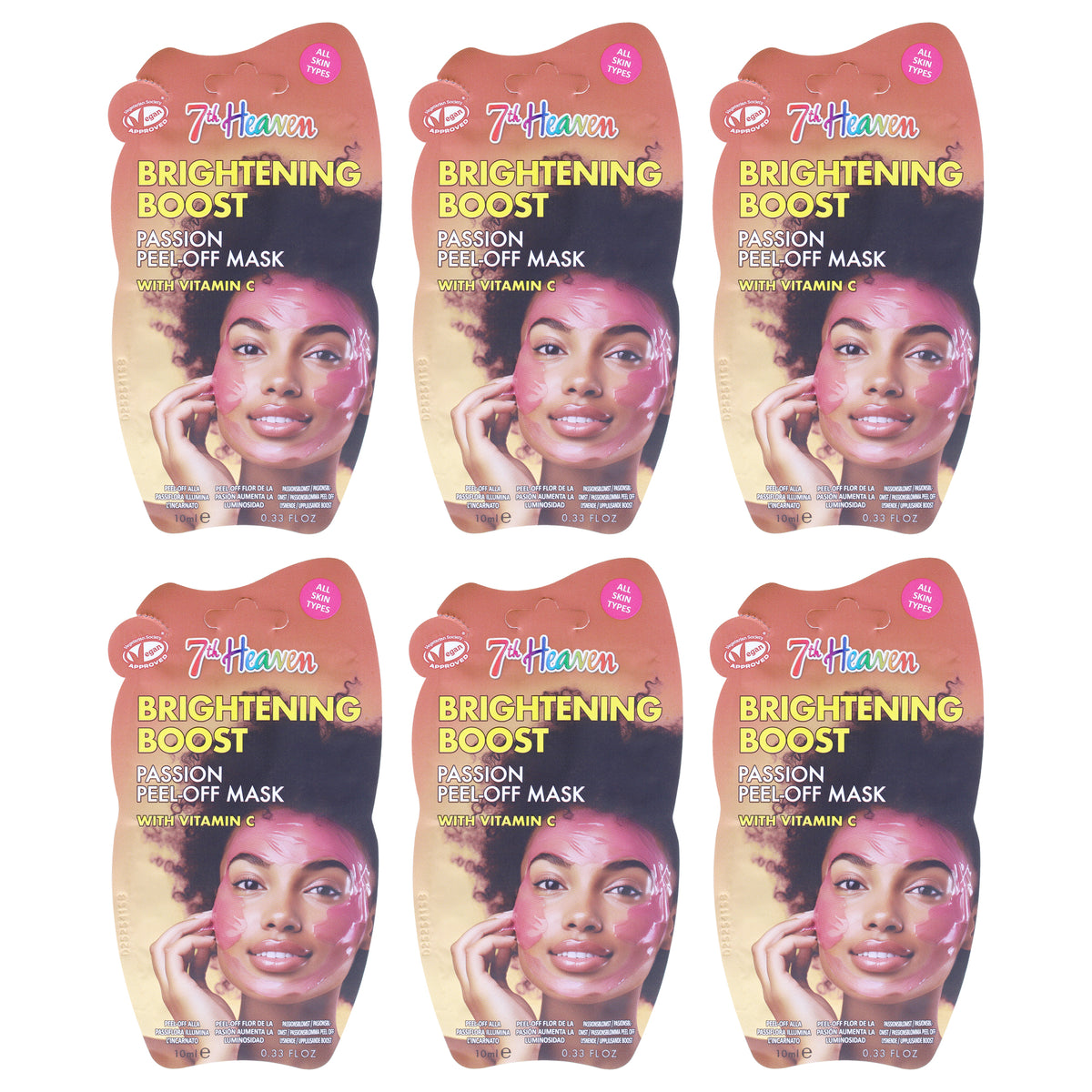 7th Heaven Passion Peel Off Face Masks -Thefragrancemart.com