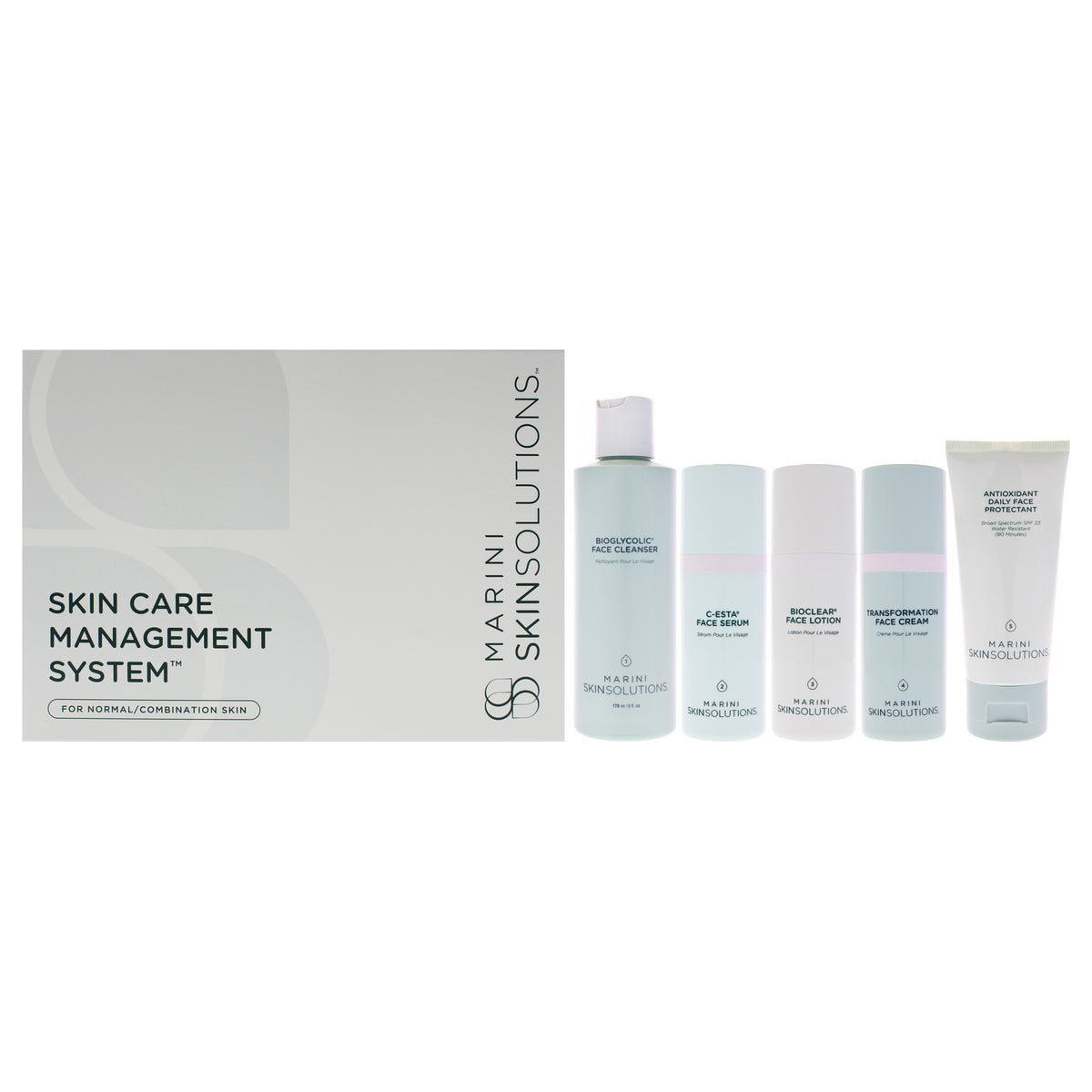 Marini SkinSolutions Skin Care Management System - Normal to Combination -Thefragrancemart.com