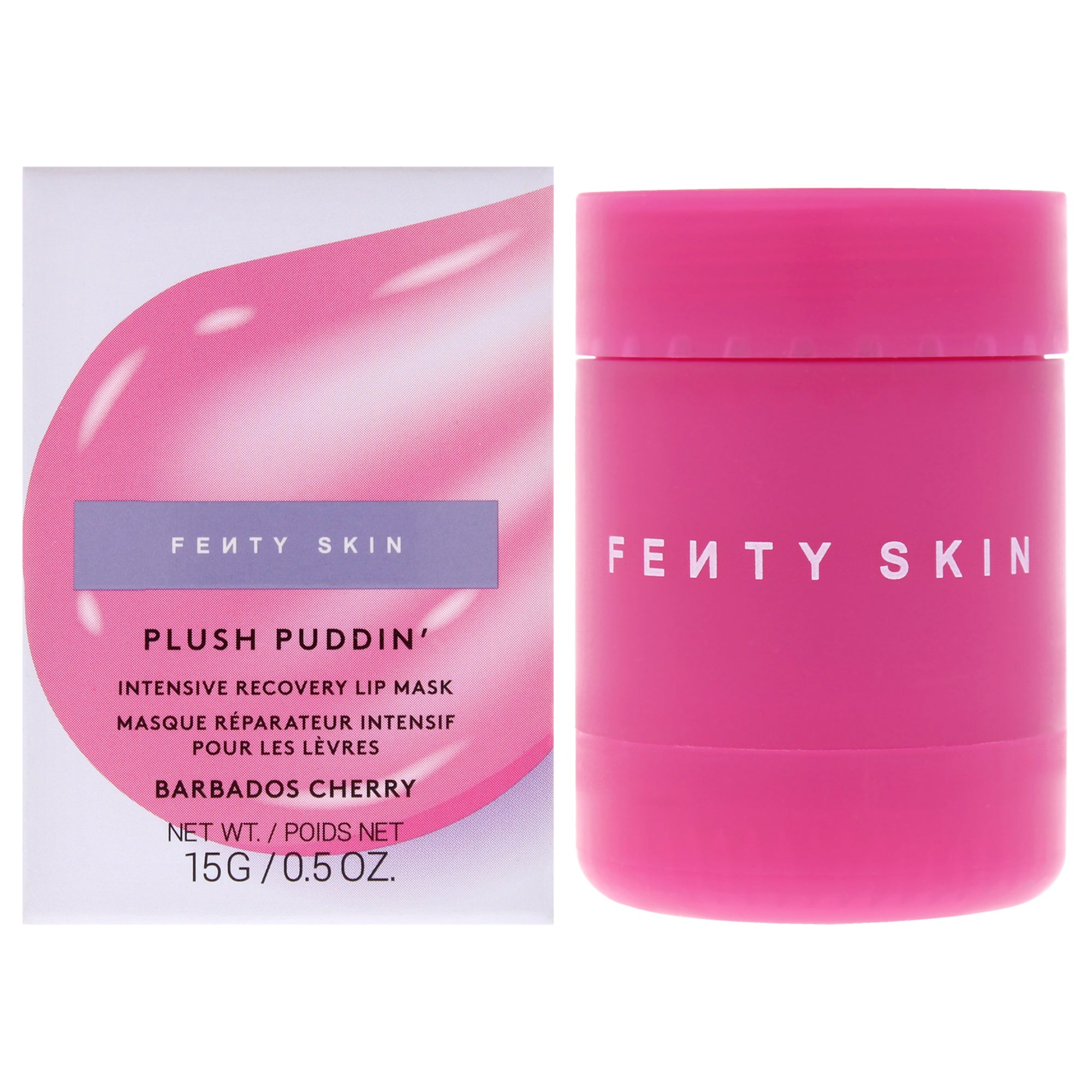 Fenty Beauty Plush Puddin Intensive Recovery Lip Mask - Barbados Cherry -Thefragrancemart.com