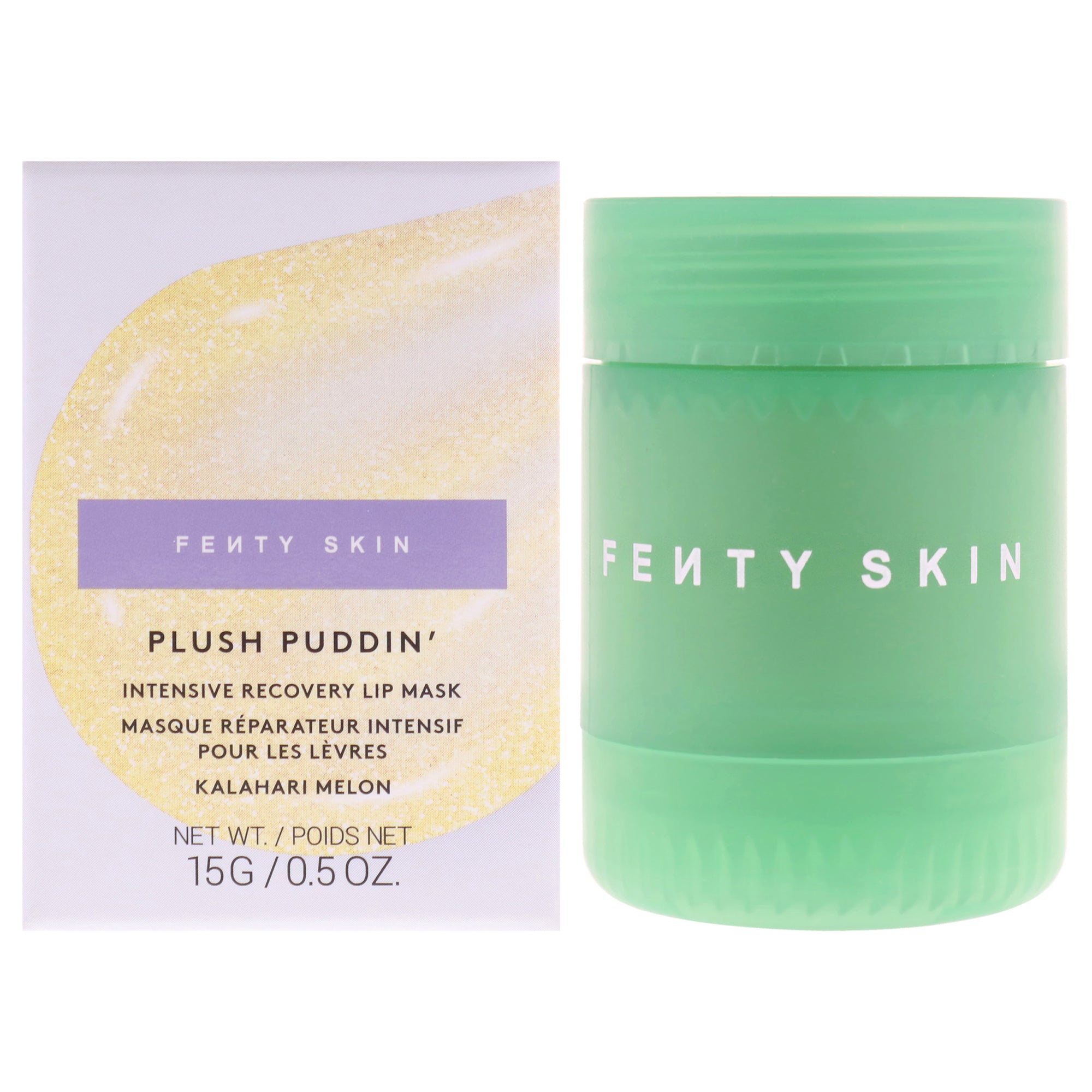 Fenty Beauty Plush Puddin Intensive Recovery Lip Mask - Kalahari Melon -Thefragrancemart.com