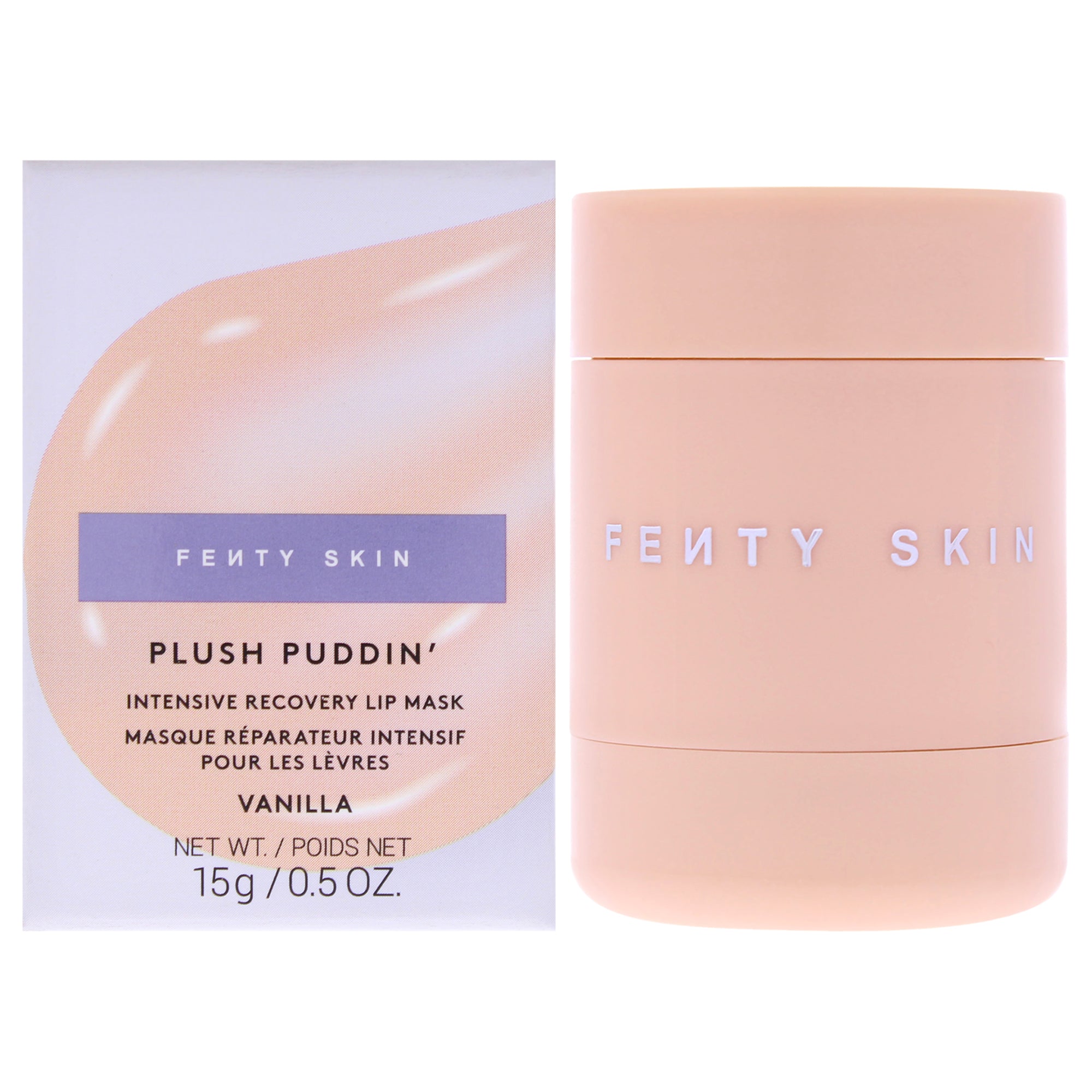 Fenty Beauty Plush Puddin Intensive Recovery Lip Mask - Vanilla -Thefragrancemart.com
