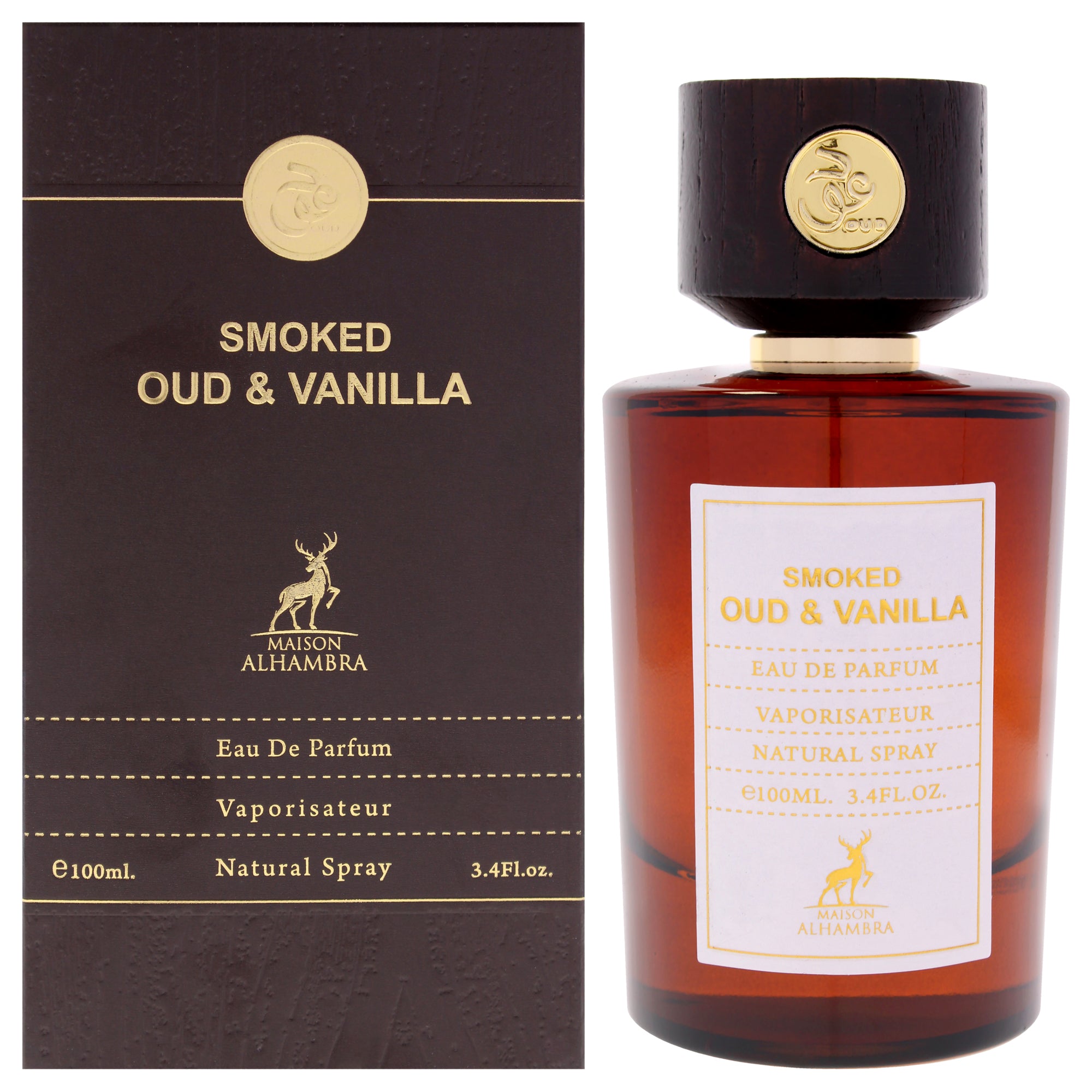 Maison Alhambra Smoked Oud And Vanilla Eau De Parfum-Thefragrancemart.com