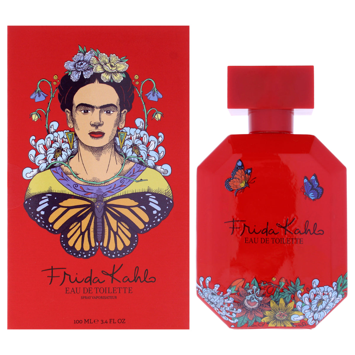 Frida Kahlo Deluxe Edition - Red Eau De Toilette-Thefragrancemart.com