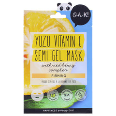 Oh K! Semi Gel Sheet Mask - Yuzu Vitamin C -Thefragrancemart.com