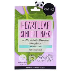 Oh K! Semi Gel Sheet Mask - Heartleaf -Thefragrancemart.com