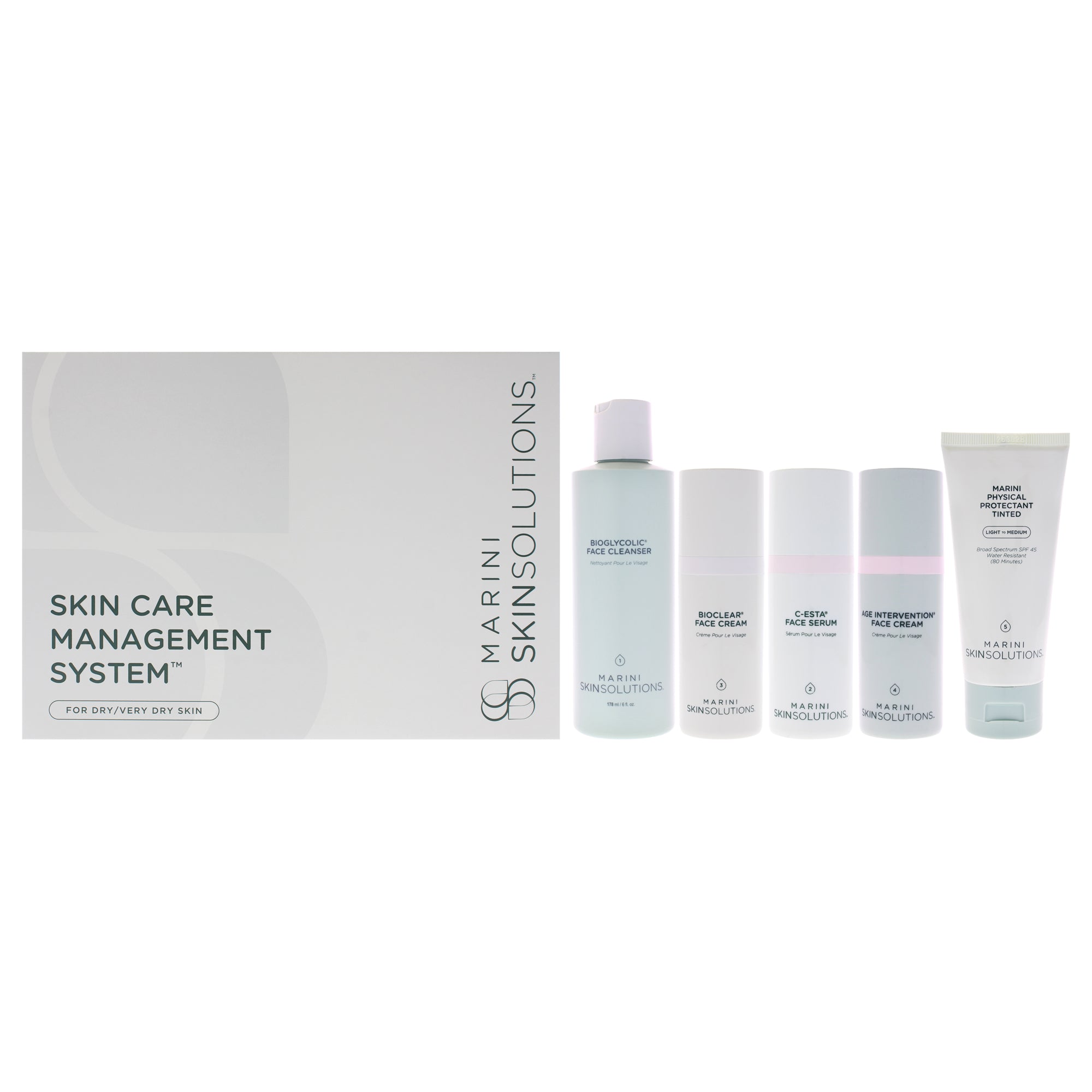 Marini SkinSolutions Skin Care Management System - Dry to Very Dry -Thefragrancemart.com