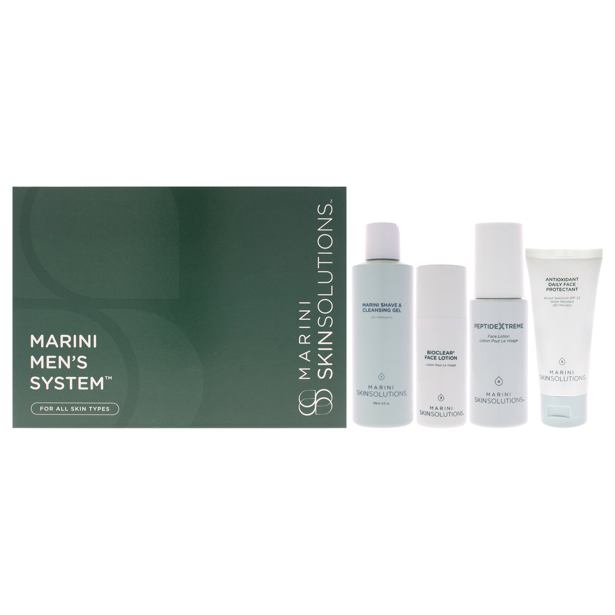 Marini SkinSolutions Marini Men System -Thefragrancemart.com