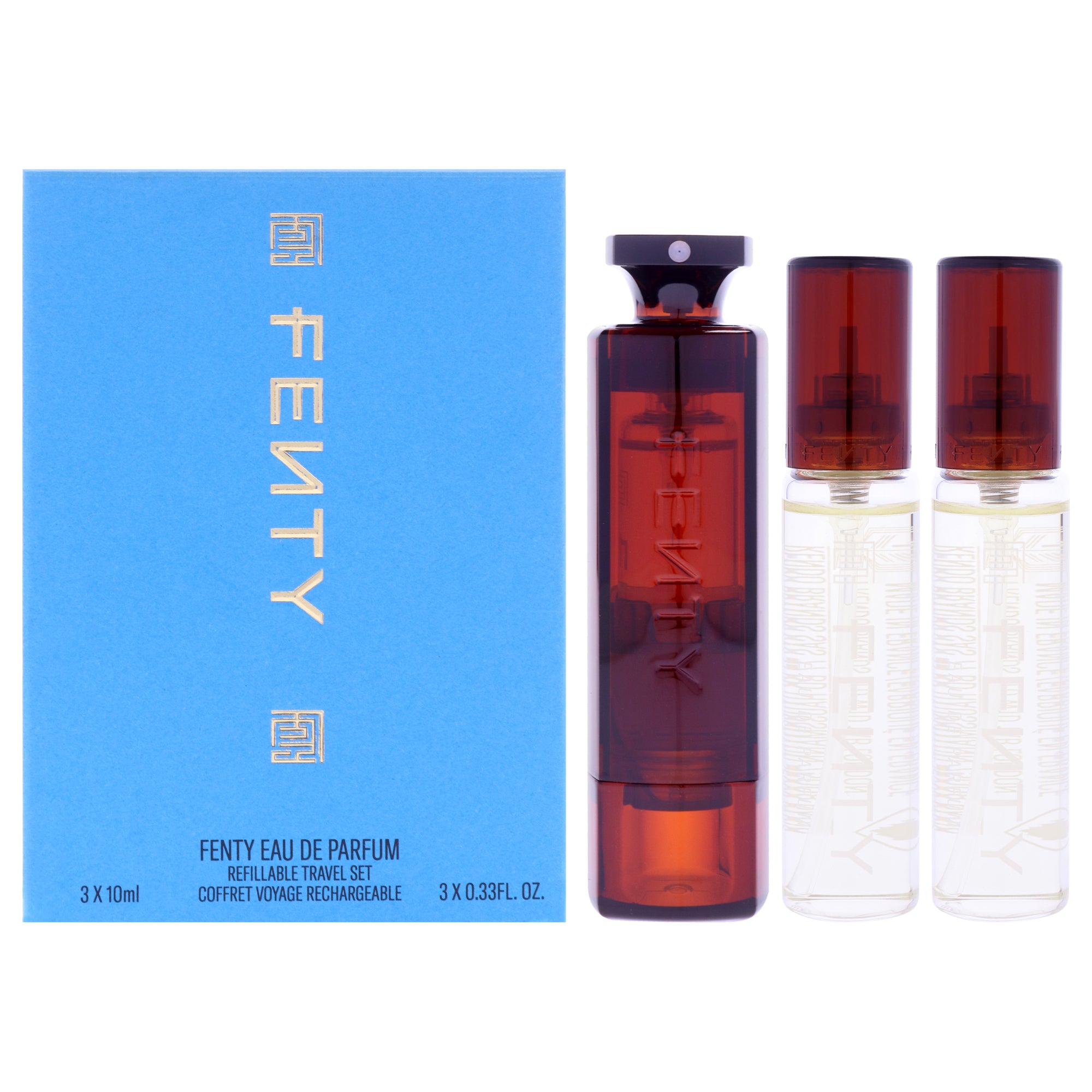 Rihanna Fenty Travel Set 3 Pc Mini Gift Set-Thefragrancemart.com
