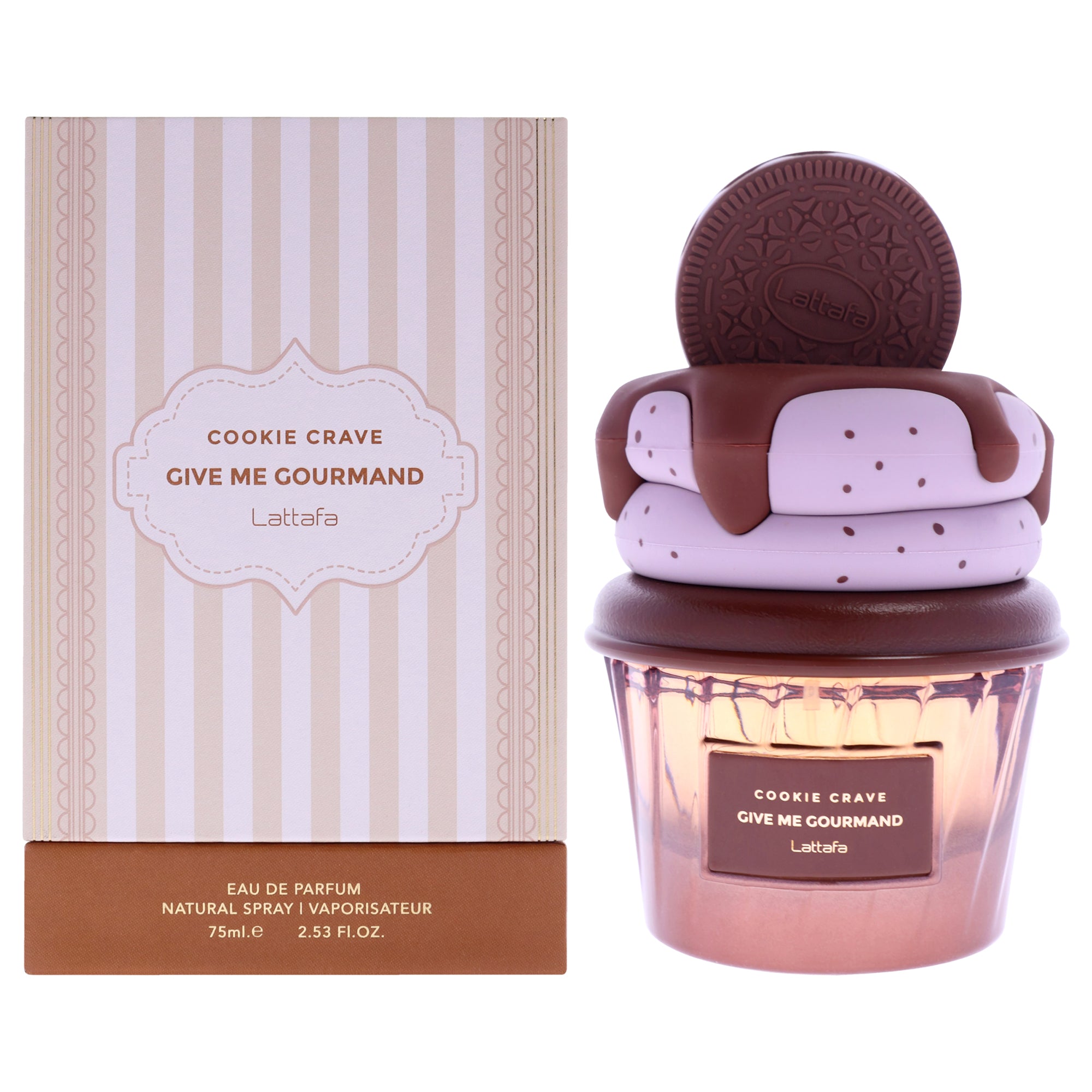 Lattafa Give Me Gourmand Cookie Crave Eau De Parfum-Thefragrancemart.com