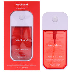 Touchland Power Essence Hydrating Body and Hair Fragrance Mist - Golden Amber -Thefragrancemart.com