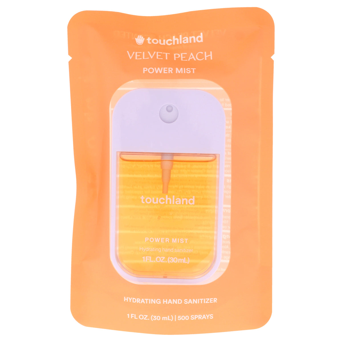 Touchland Power Mist Hydrating Hand Sanitizer - Velvet Peach -Thefragrancemart.com